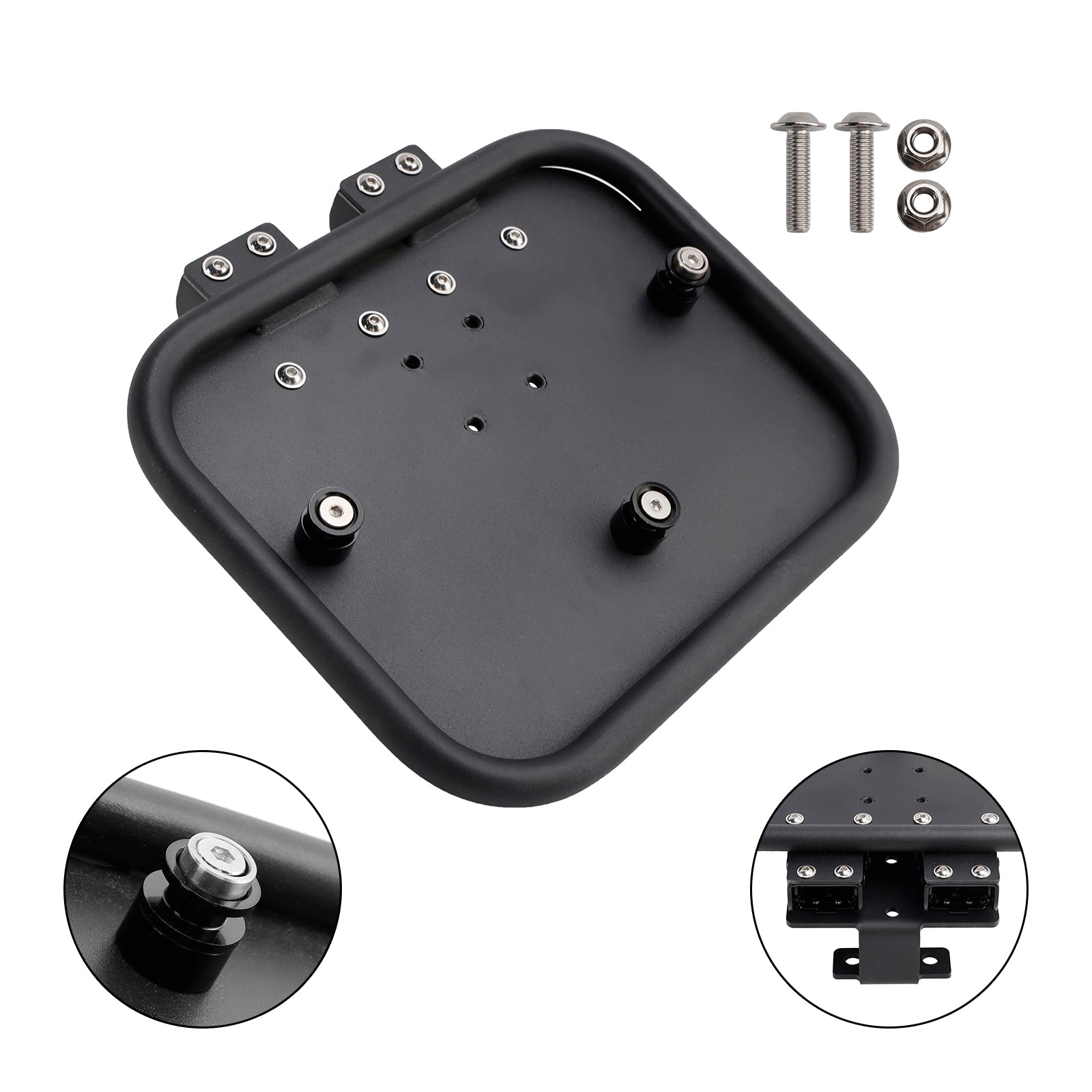 2020-2024 Honda Ct125 Huntercub 125 Saddlebag Support Mounting Bracket Black