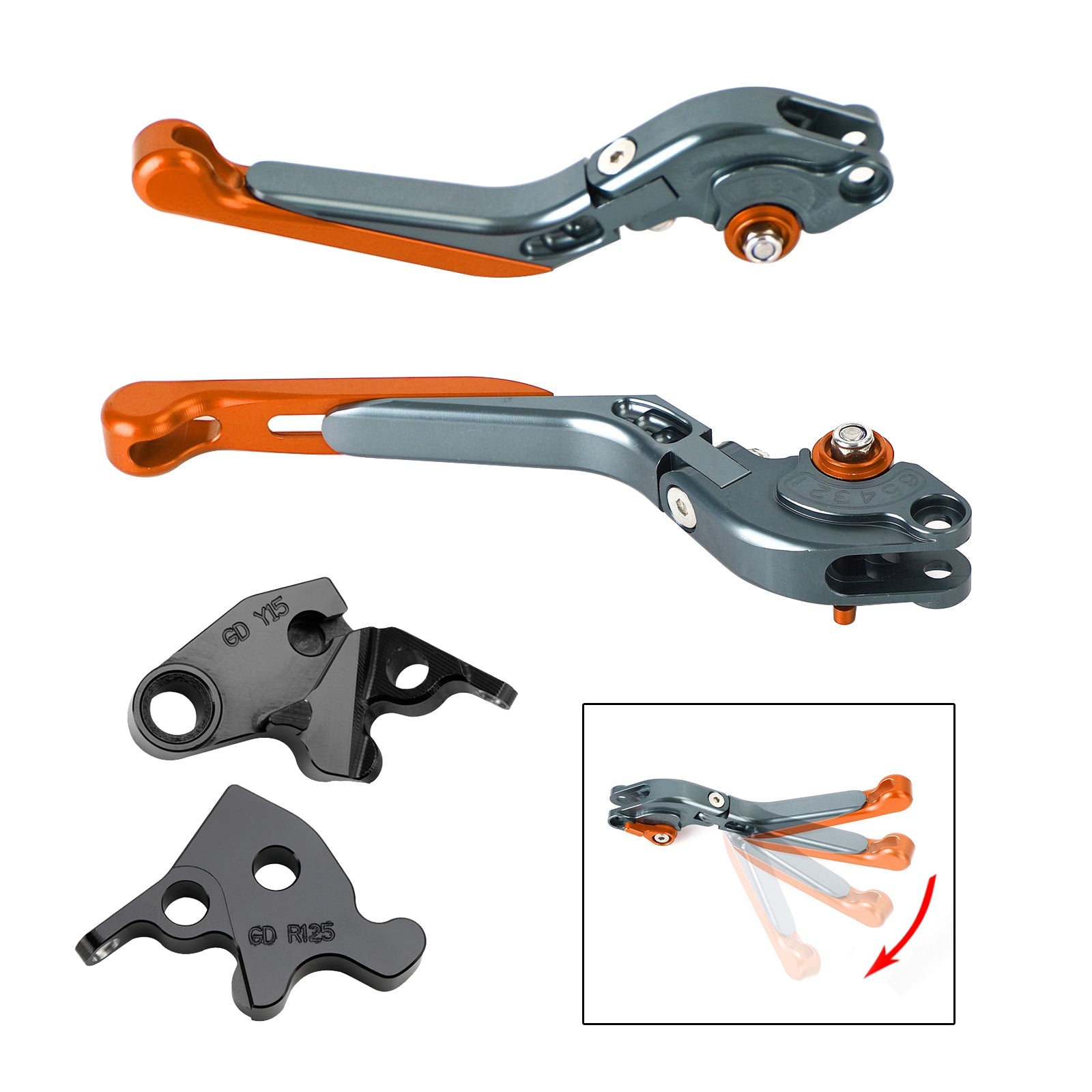 Adjustable Clutch Brake Lever fit for YAMAHA XSR 155 MT15 2019-2022