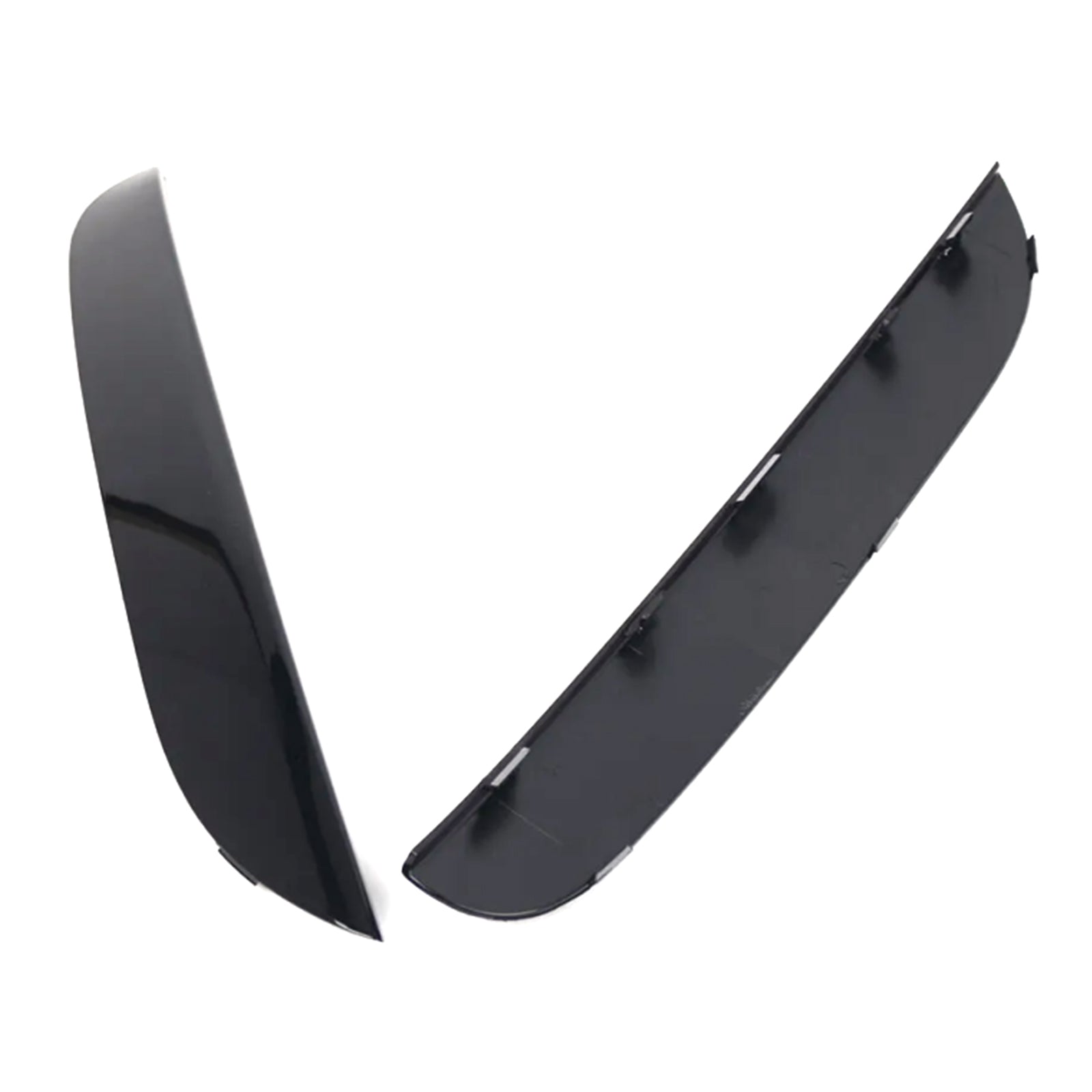 2009-2015 BMW 7 Series F01 F02 2x Front M Sport Bumper Moulding Trims