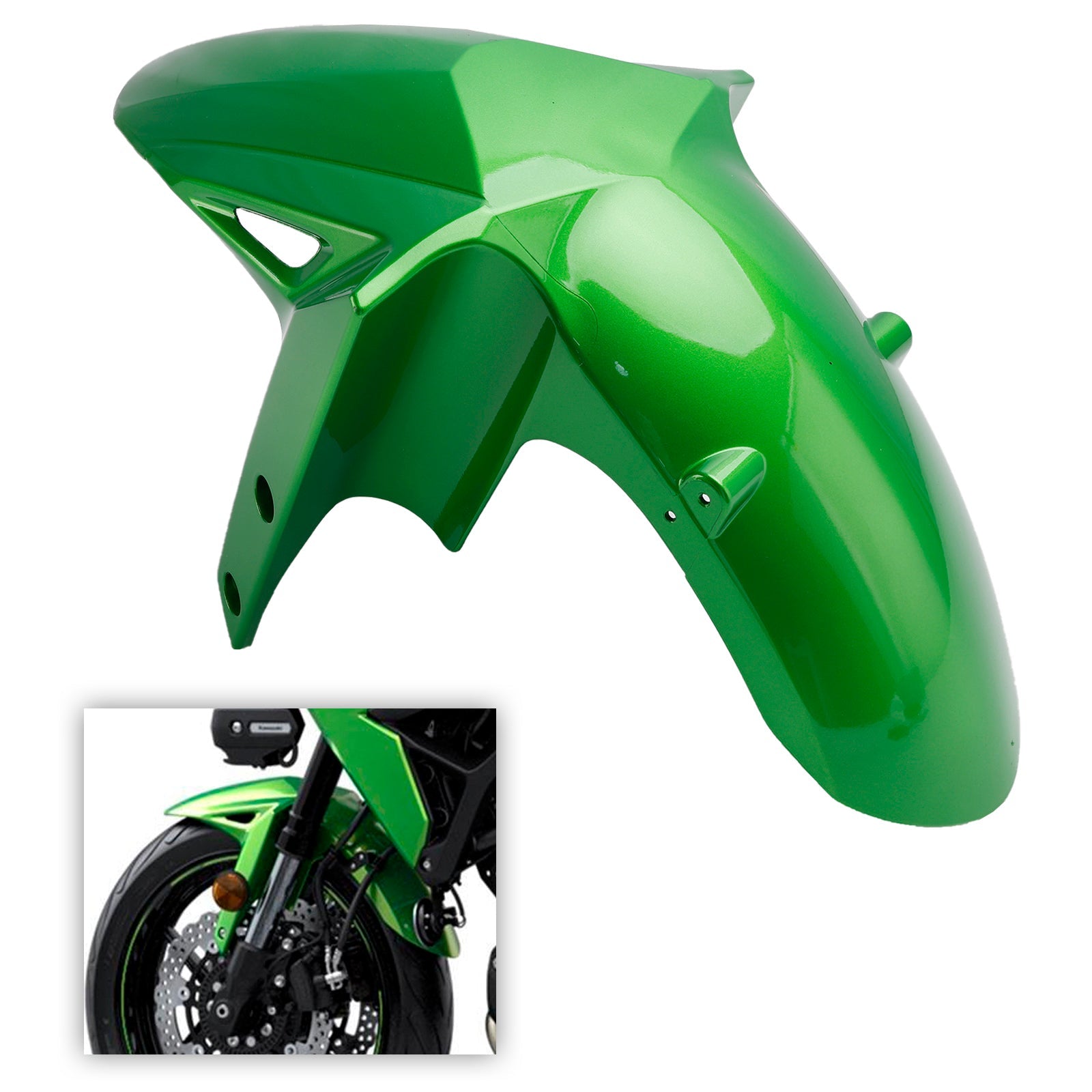 Front Fender Mudguard Fairing For Kawasaki Versys 650 KLE650 2022-2024 versys 1000 1100