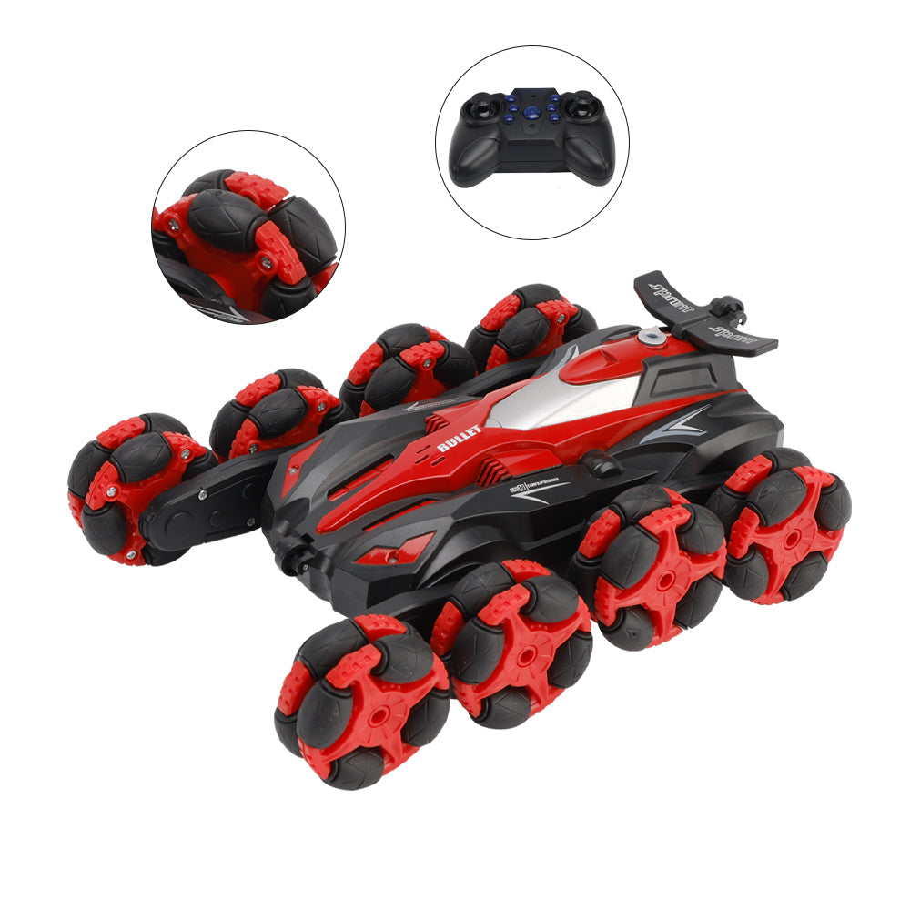 Cool 8 Wheels Hand Controlled rc Stunt Car Toys Gesture Sensing Remote Control Cars ransform Drift Off Road Vehicle for Boys Age 6-14 Year Old