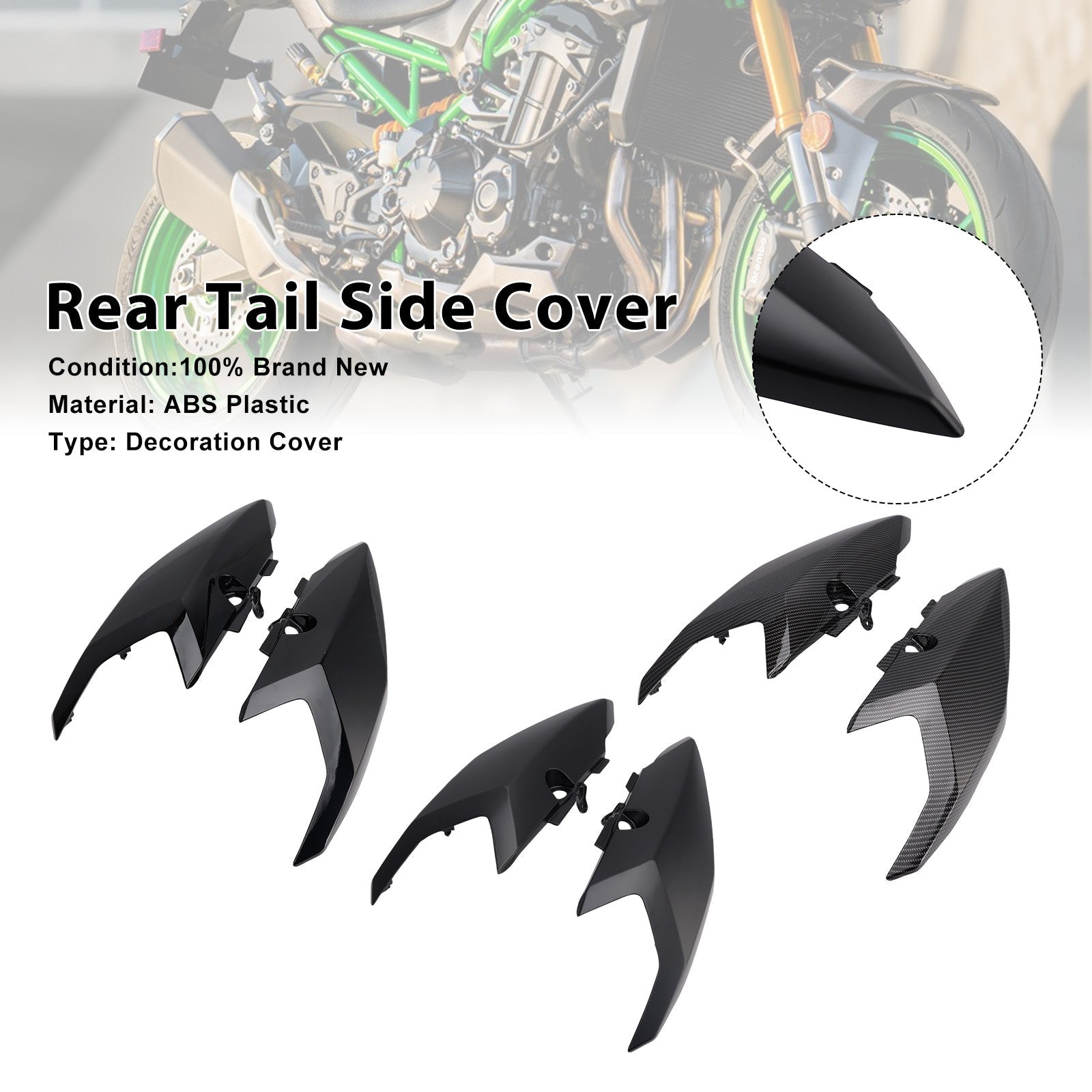 2025-2026 For Yamaha Tenere 700 T700S Rear Tail Side Cover Fairing