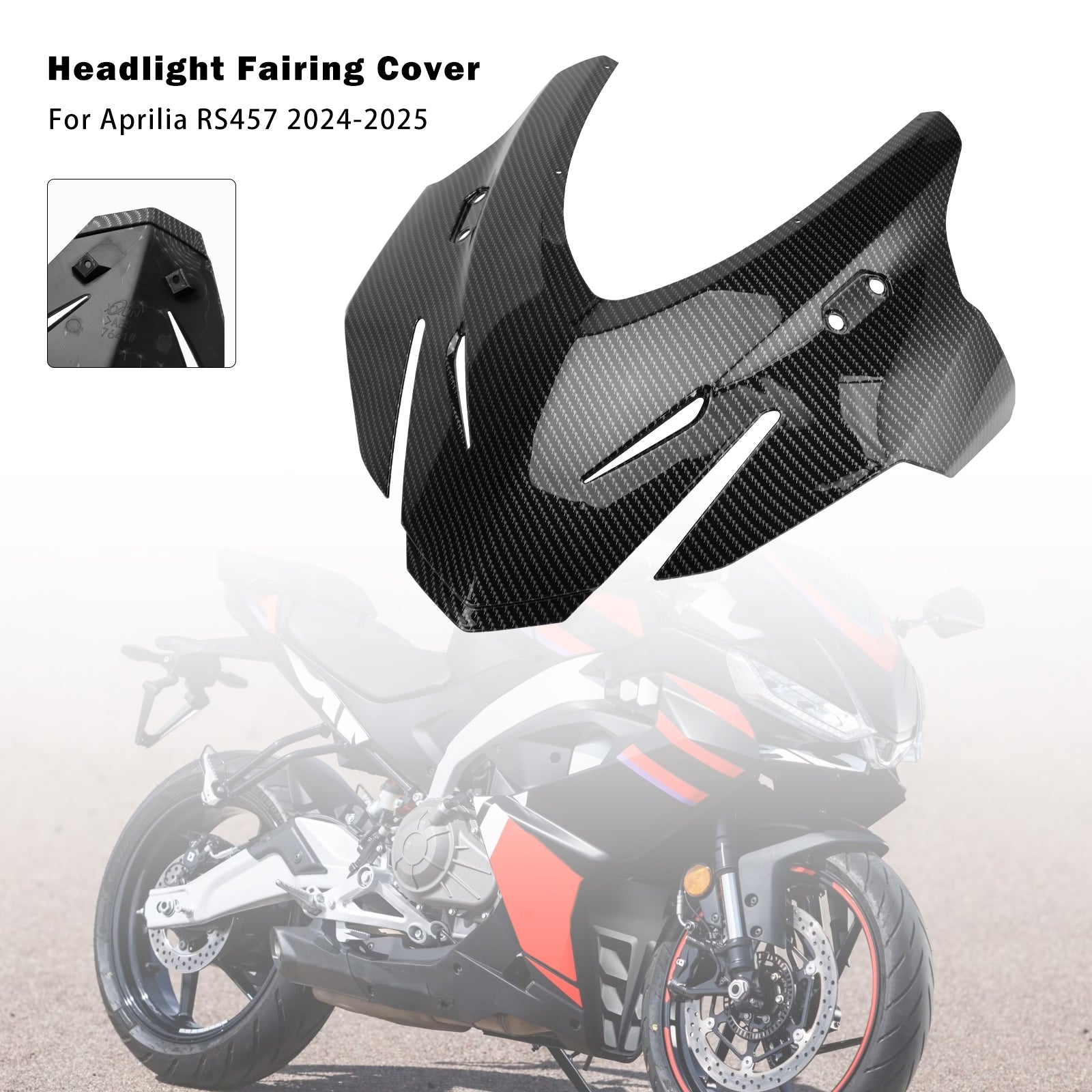 2024-2025 Aprilia RS457 RS 457 Headlight Fairing Windshield Cover