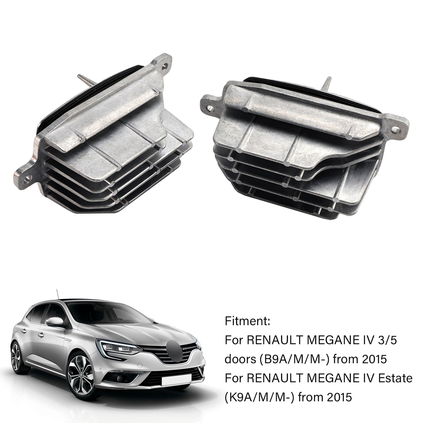 Left & Right Headlight DRL Control Module For Renault Megane IV