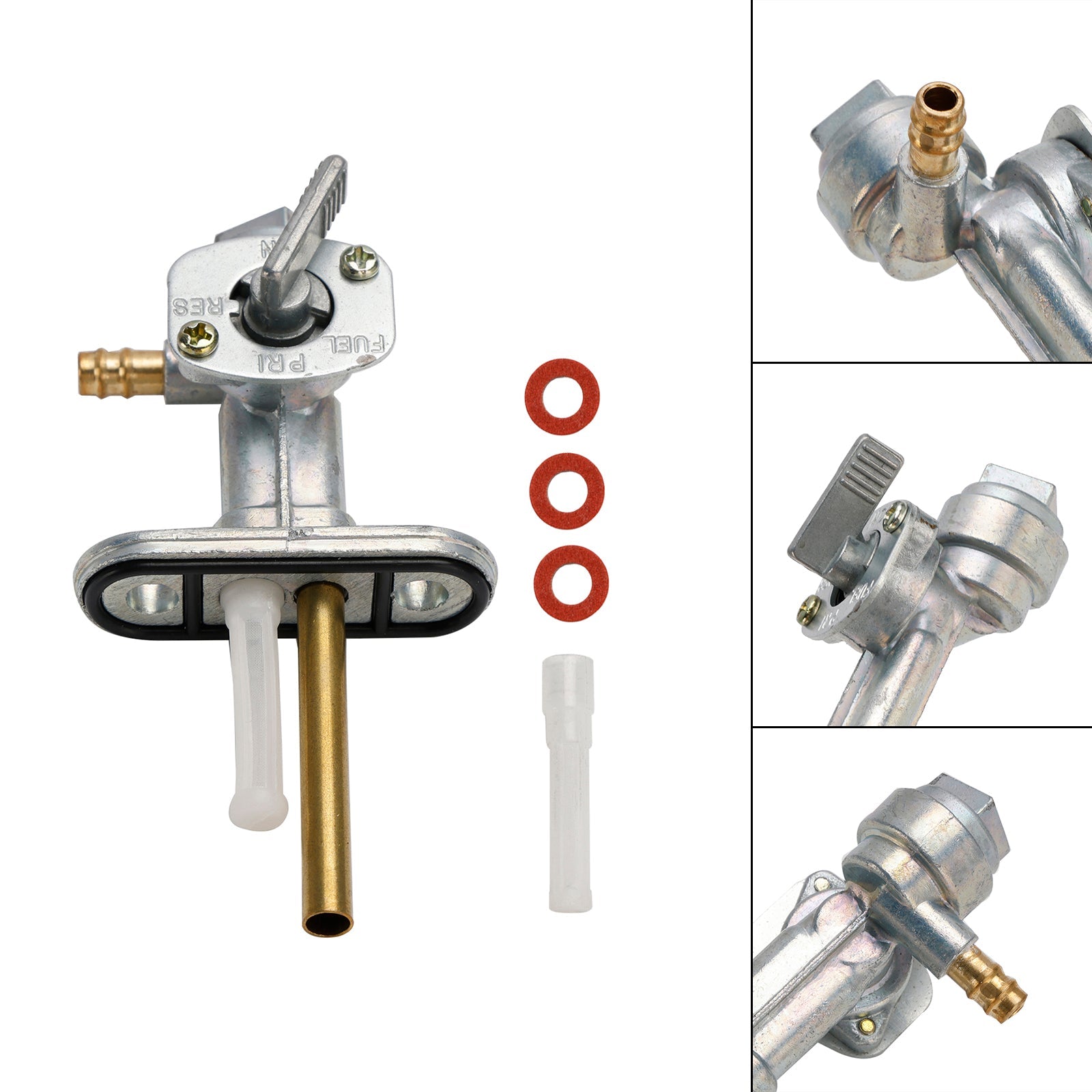 Gas Tank Fuel Cock Valve Petcock fit for SMC ATV RAM R100 Hornet 100 Jumbo 300