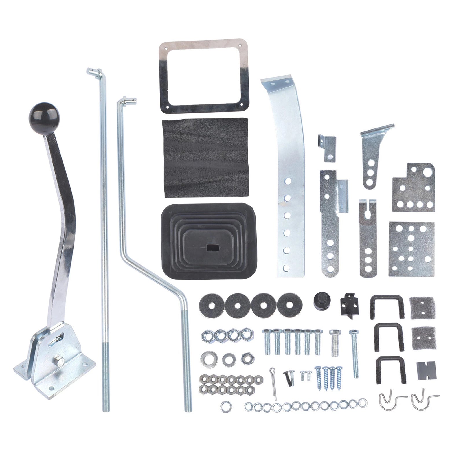 1960-1986 Lincoln, Mercury. 7668 Universal Automatic Floor Shifter Conversion Kit