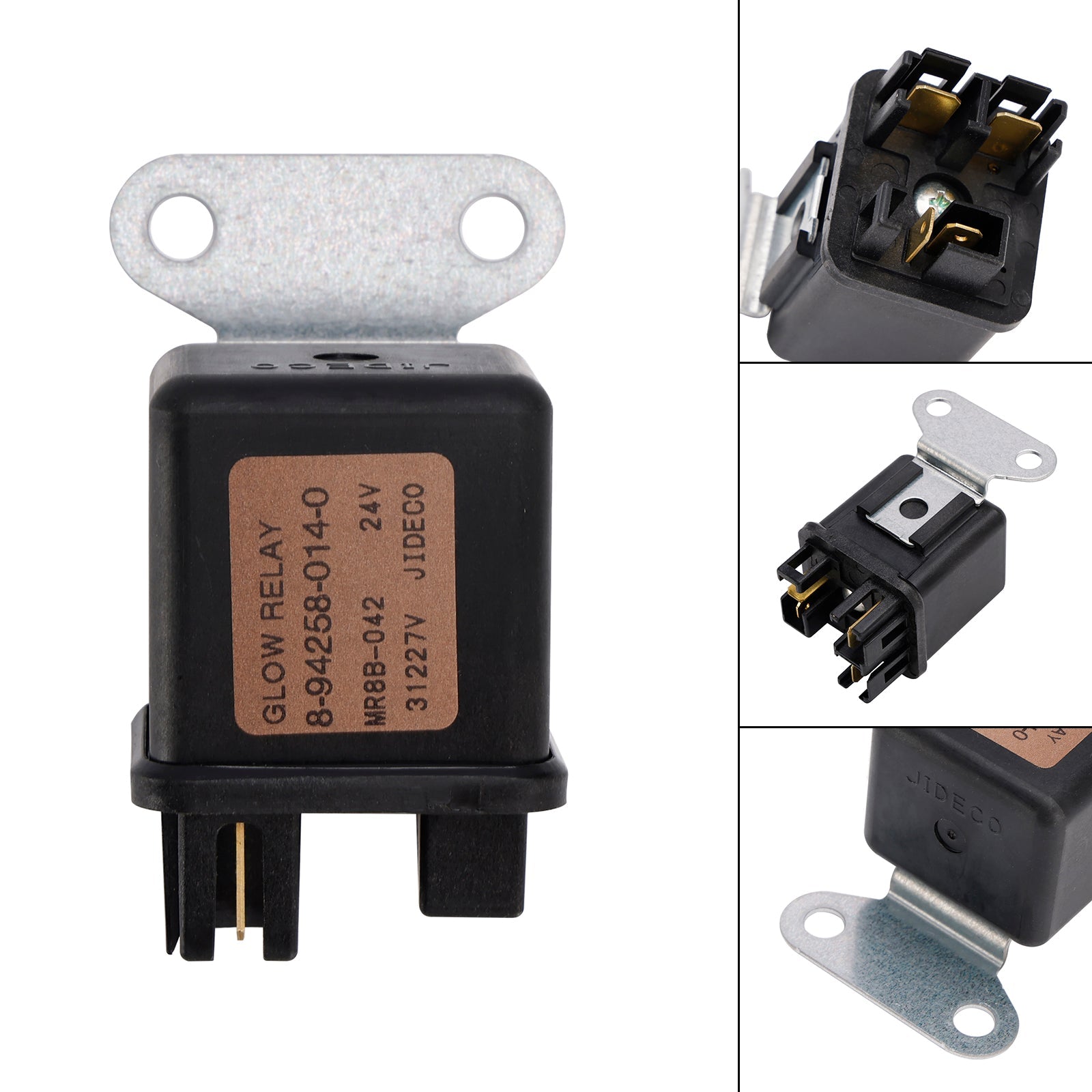 글로우 플러그 릴레이 8-94258-014-0 Hitachi ZX110 ZX120 ZX180LC ISUZU 6HK1 24V