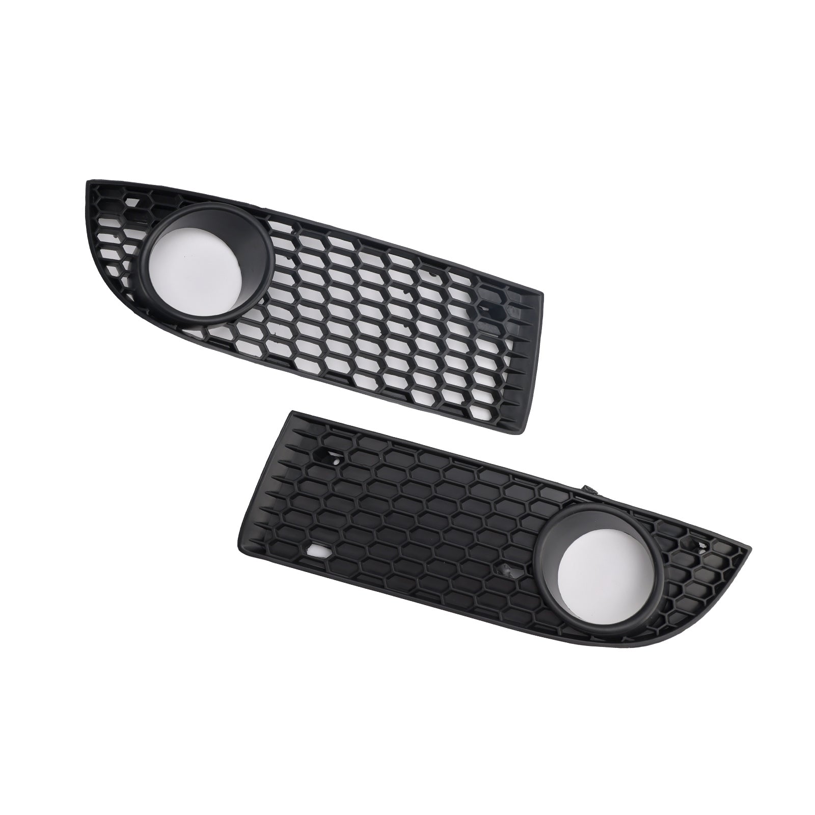 2005-2007 Volkswagen Bora Black Front Honeycomb Fog Light Grille Cover