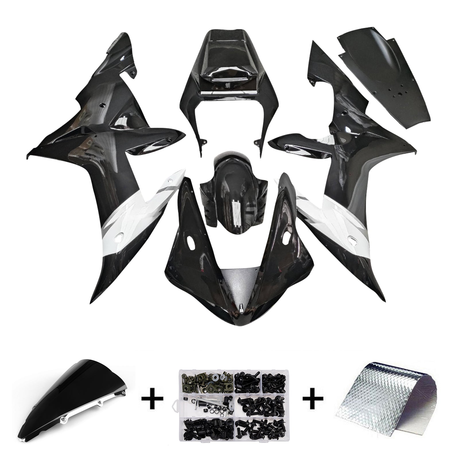 Injection Fairing Kit Bodywork Plastic ABS For Yamaha YZFR1 YZF-R1 2002-2003