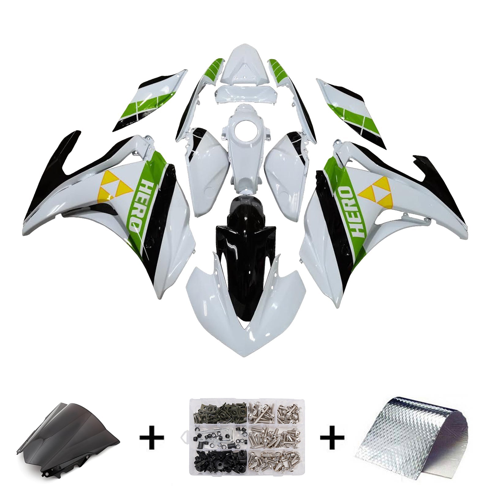 Injection Fairing Kit Bodywork ABS For Yamaha YZF-R3 2014-2018 R25 2015-2017