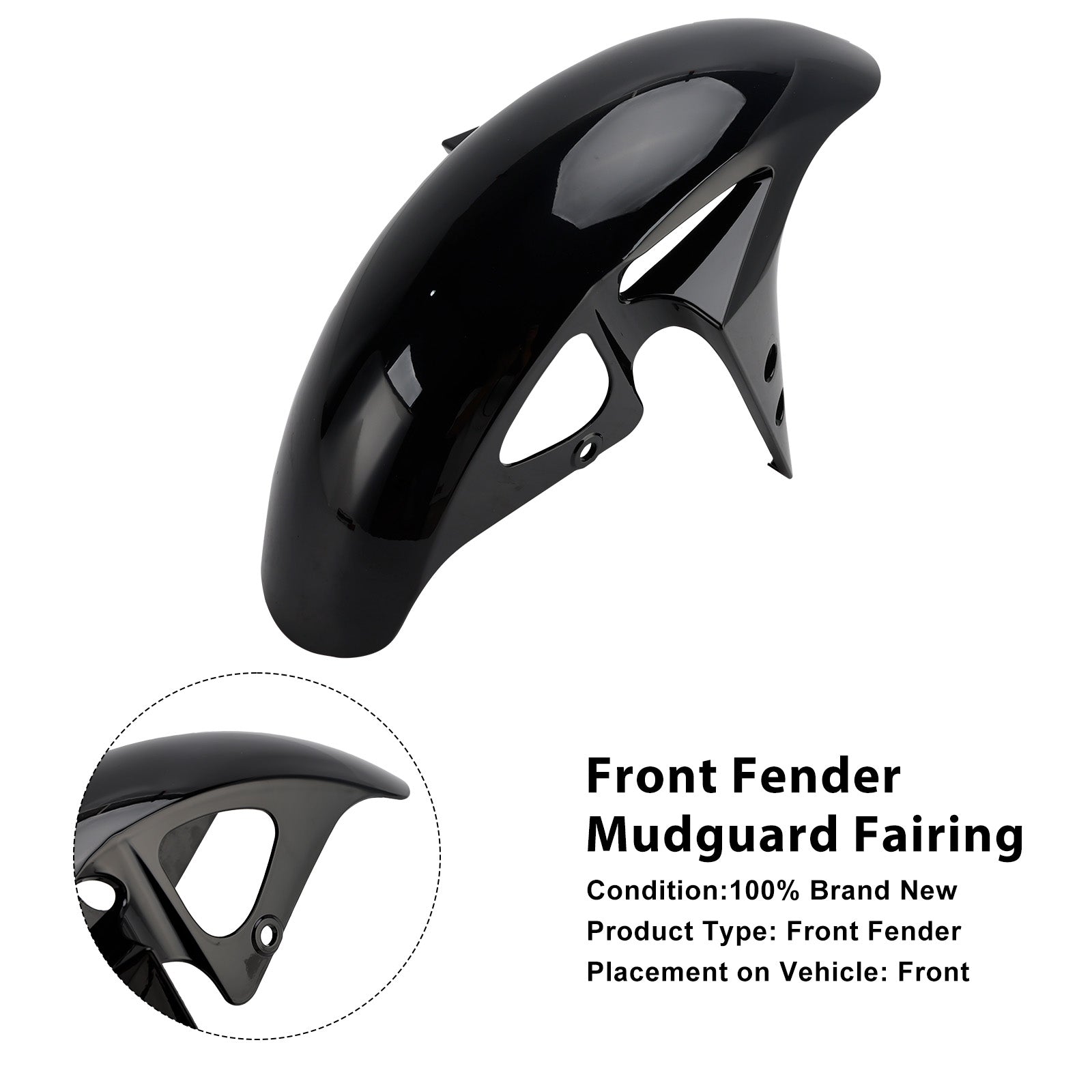 2025-2026 Yamaha YZF-R3 YZF R25 MT-03 Front Fender Mudguard Fairing