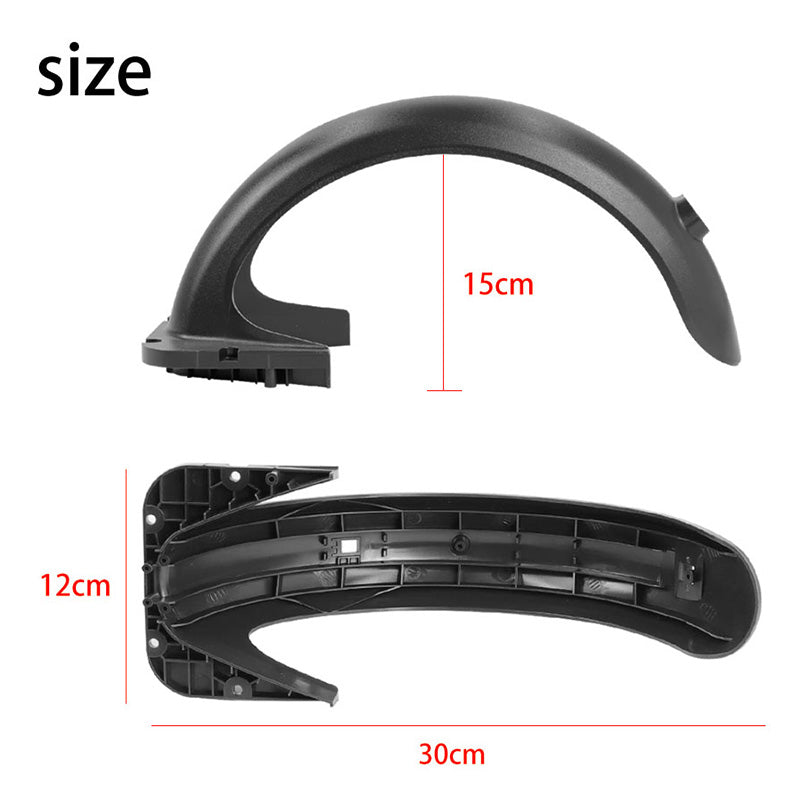 Electric Scooter Rear Mudguard Fender Set with compression strip for MAX G30