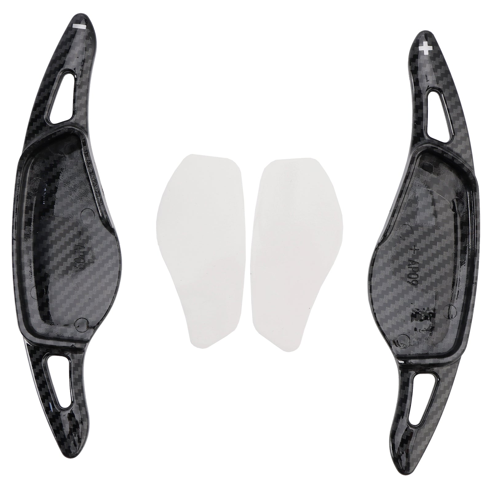 Carbon Look Steering Wheel Paddle Shifter Fit BMW 3 4 5 G20 G22 G30 2018+