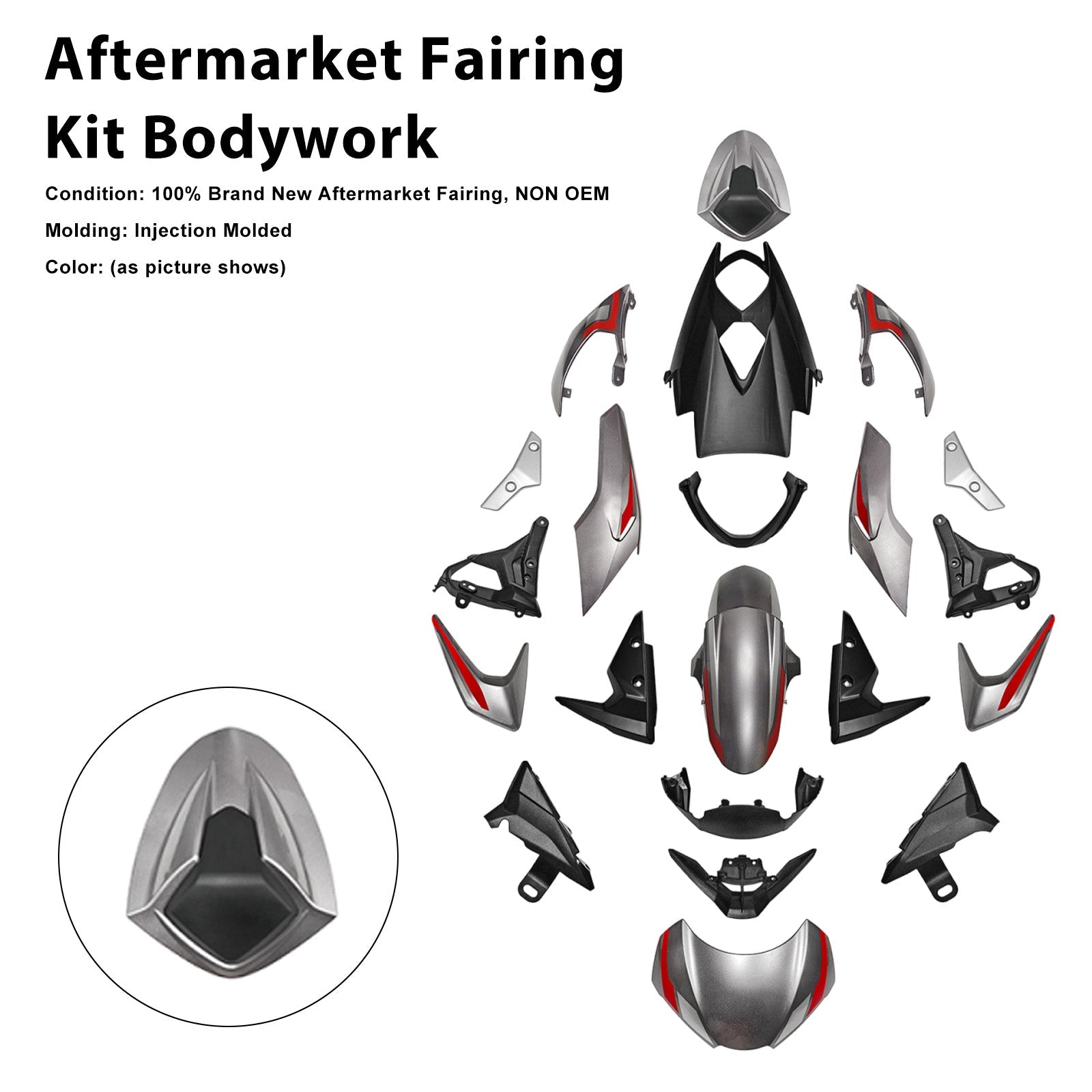 2020-2022 for Street Triple 765 R/RS Injection Bodywork Fairing Kit