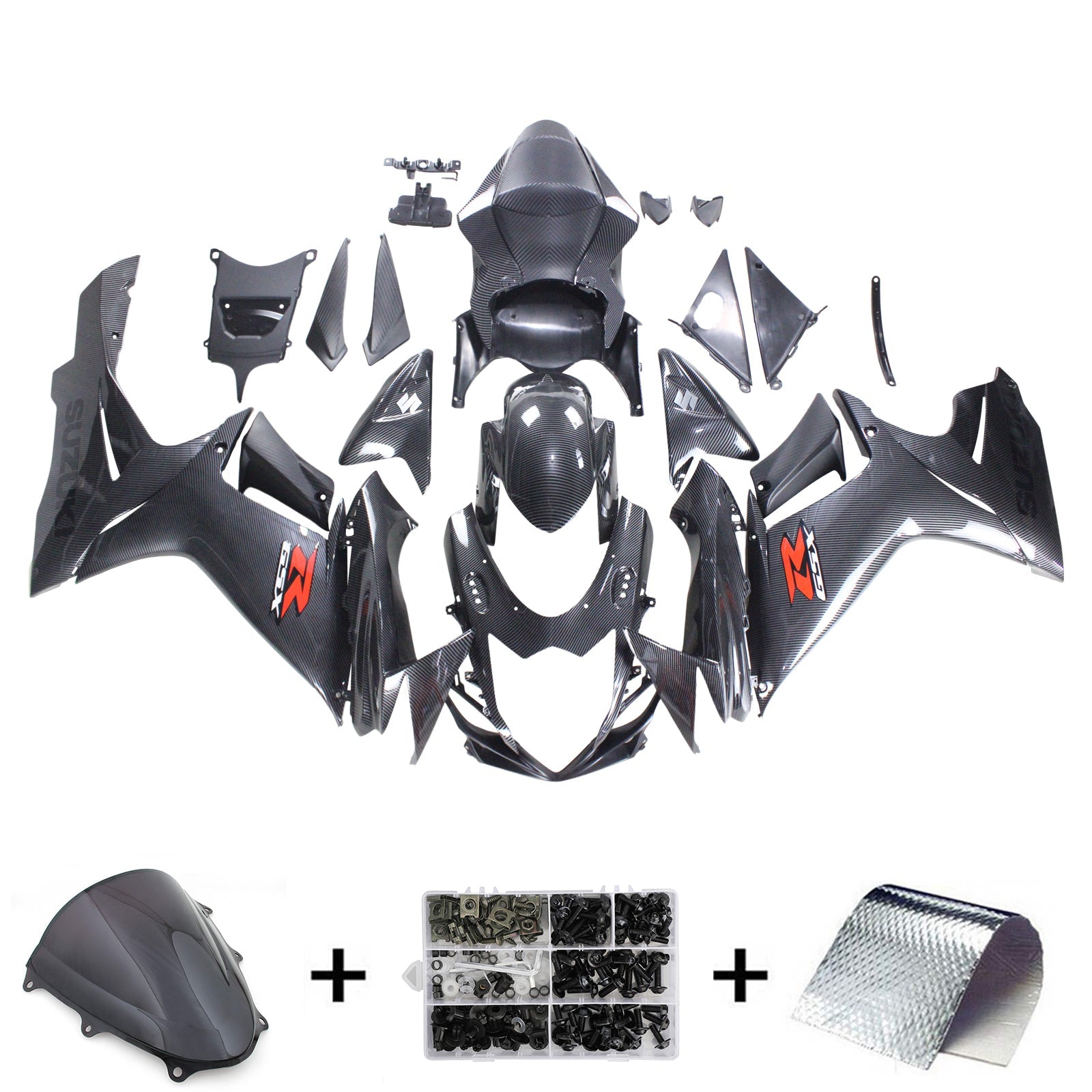 Suzuki GSXR 600/750 2011-2025 K11 Fairing Kit Bodywork Plastic ABS