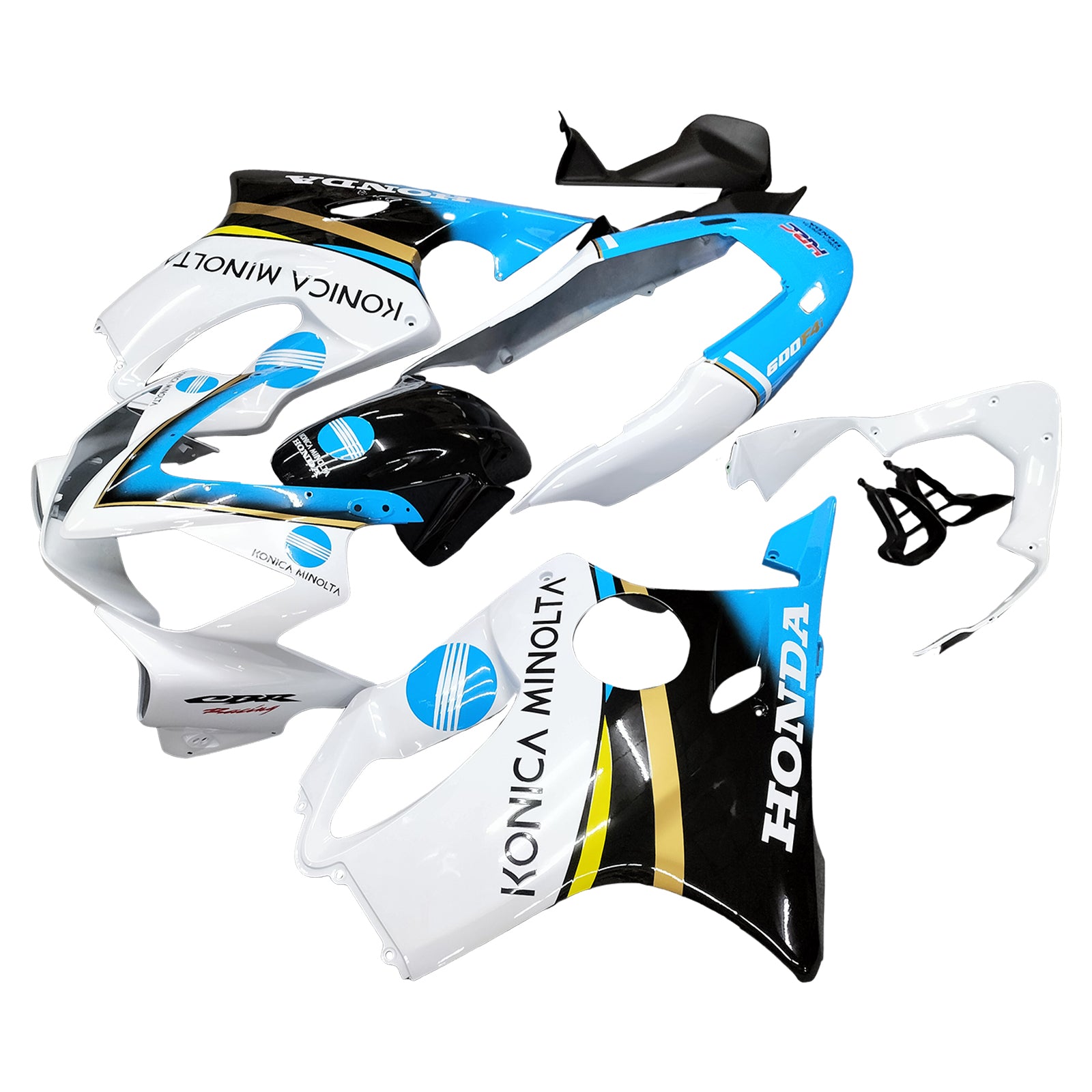 Fairings 2004-2007 Honda CBR 600 F4i Multi-Color Konica Minolta Generic
