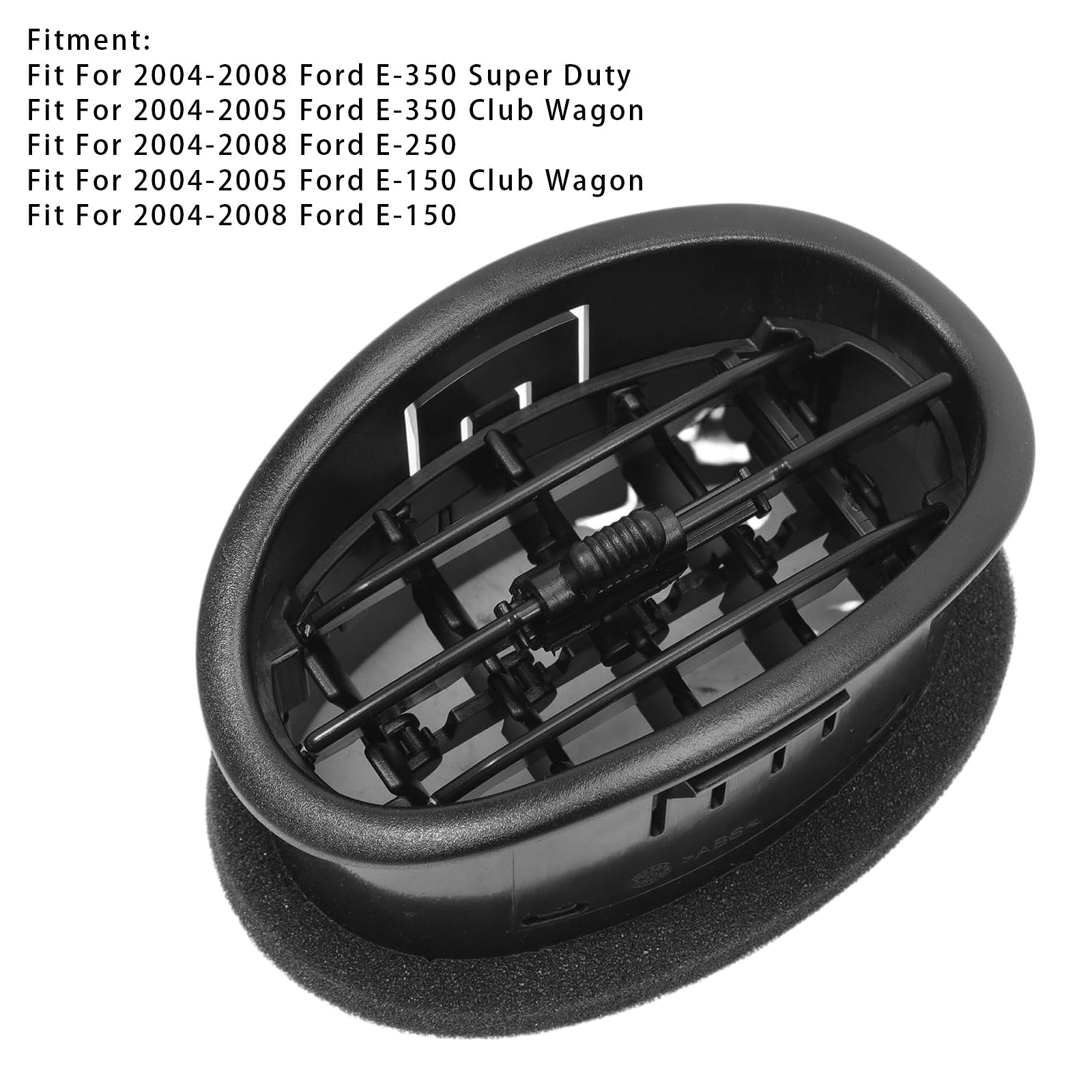 Heater AC Dash Panel Air Louvre Vent For Ford E-150 E-250 4C2Z19893BA