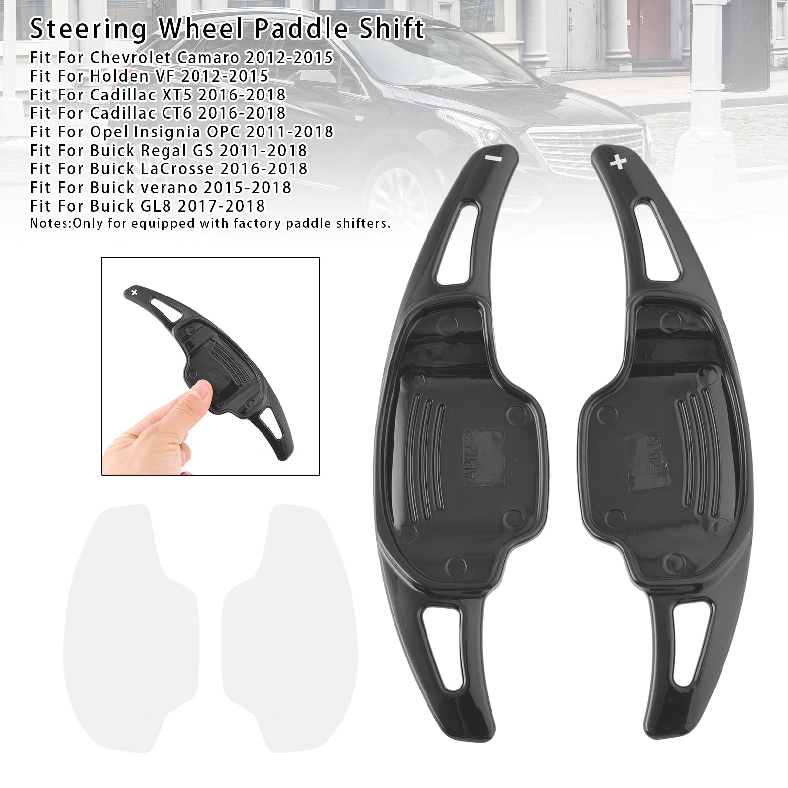 Steering Wheel Paddle Shifter Covers For Holden VF 2012-2015