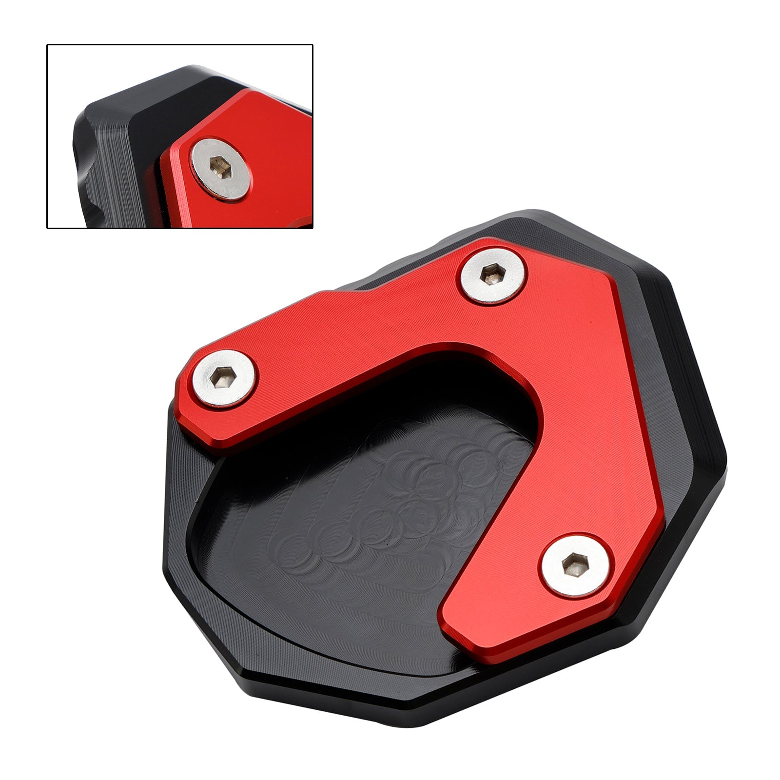 Honda XL 750 Transalp CB750 Hornet 23-24에 대한 킥 스탠드 확대 플레이트 패드