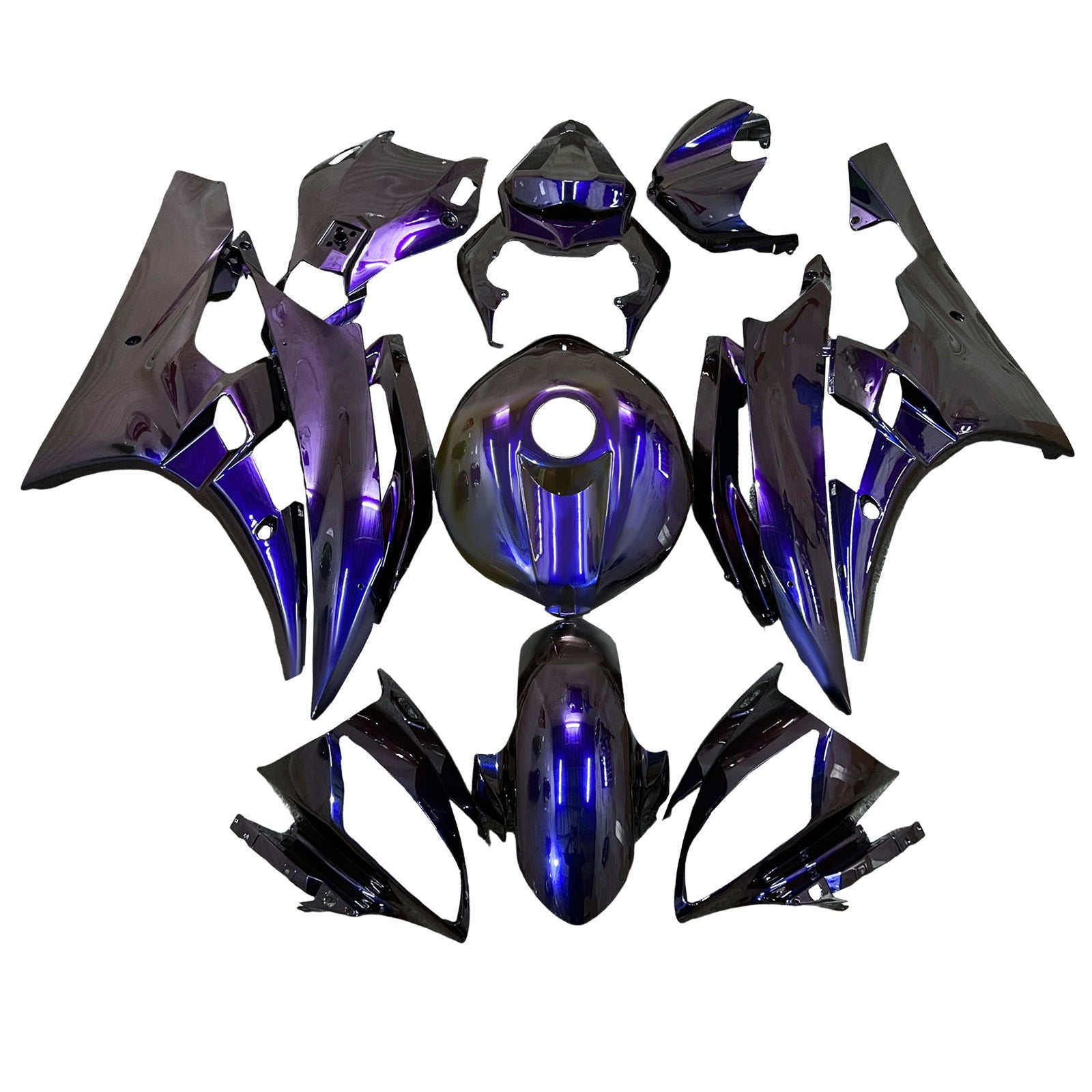 Injection Fairing Kit Bodywork Plastic ABS For Yamaha YZFR6 YZF-R6 2006-2007