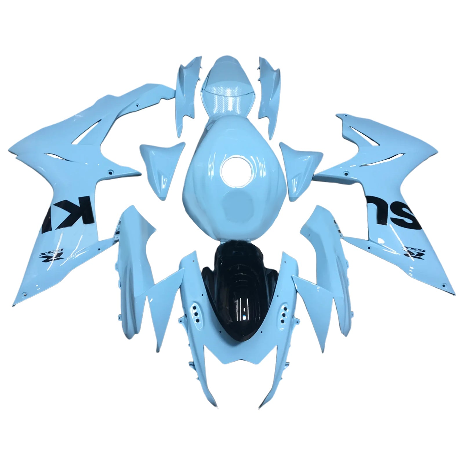 Amotopart Suzuki GSXR 600/750 2011-2025 K11 Fairing Kit Bodywork Plastic ABS