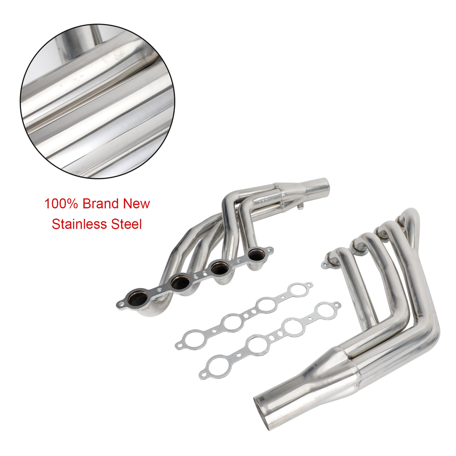 Longtube LS 변환 배기 헤더 피팅 시보레 카마로 67-69 Nova V8 68-74