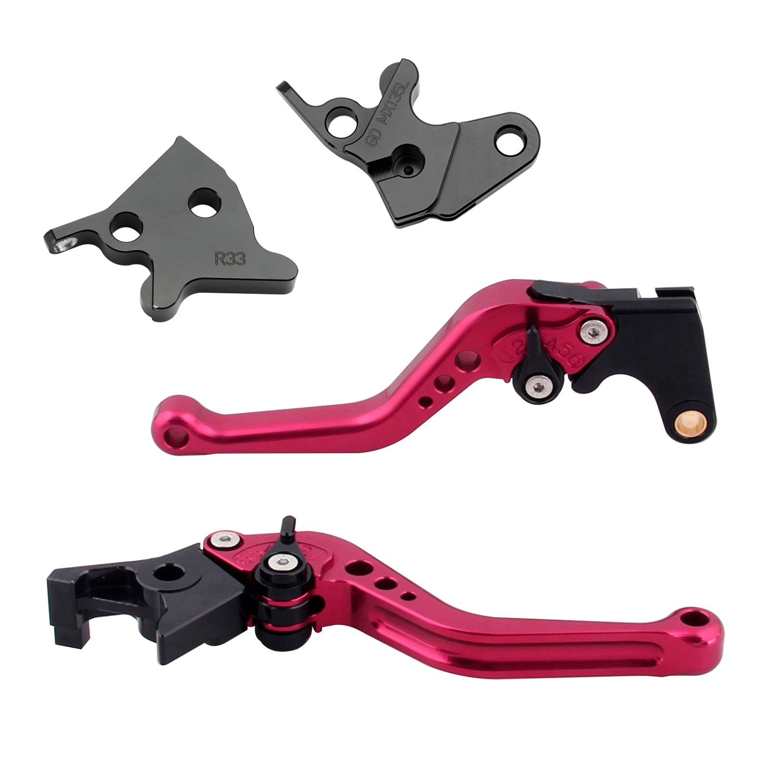 2005-2014 YAMAHA YBR125 NEW Short Clutch Brake Lever