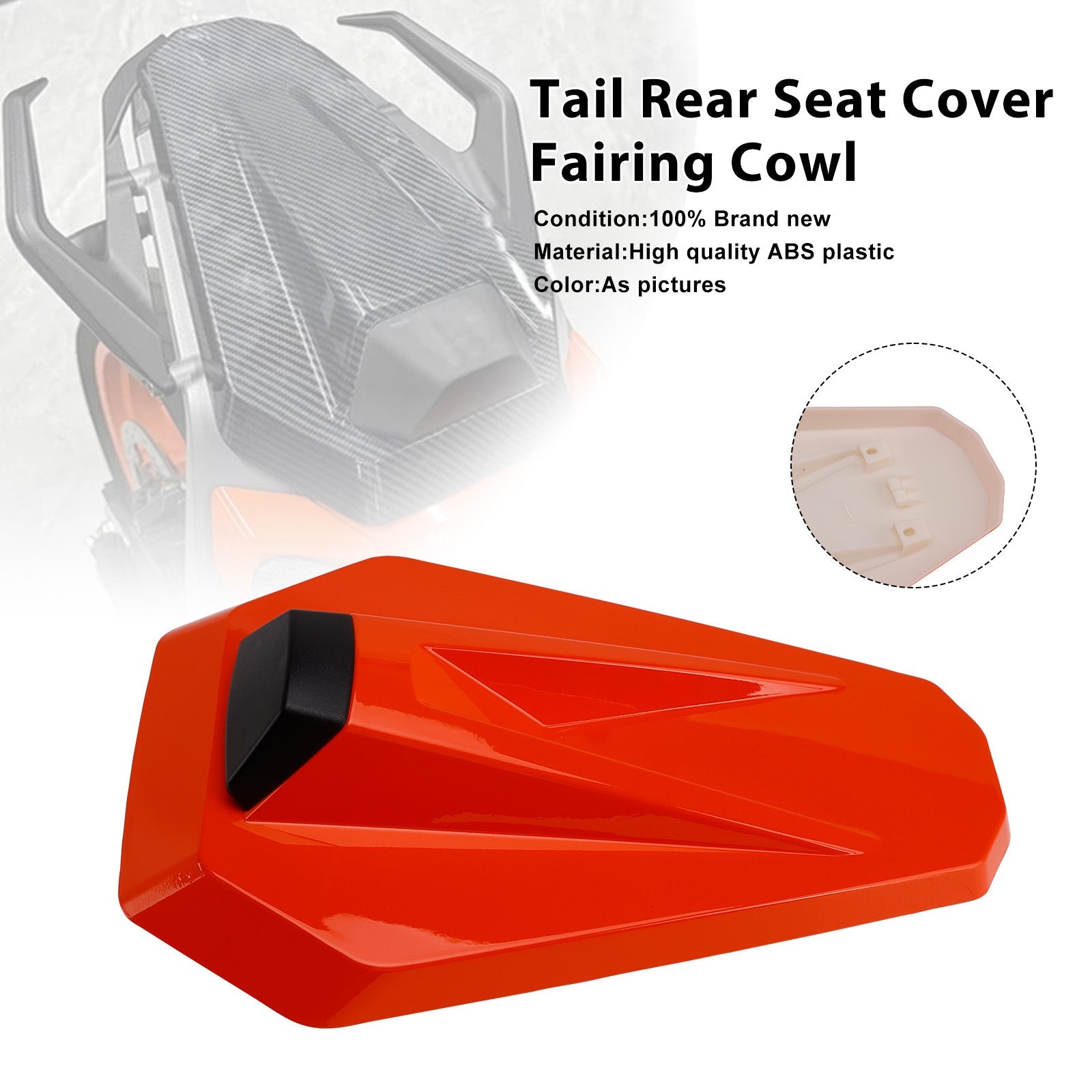 2024-2025 390 Duke Tail Rear Seat Cover Fairing Cowl