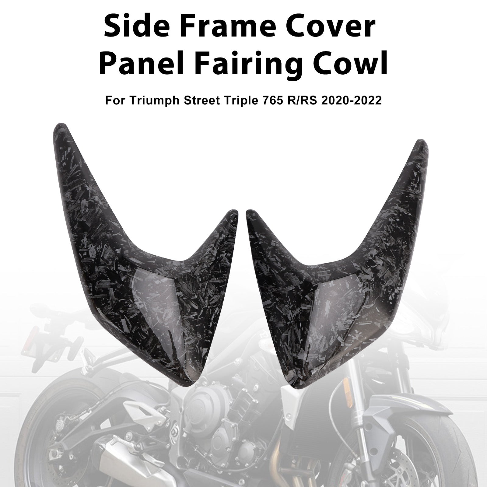 2020-2022 Street Triple 765 R/RS Side Frame Cover Panel Fairing
