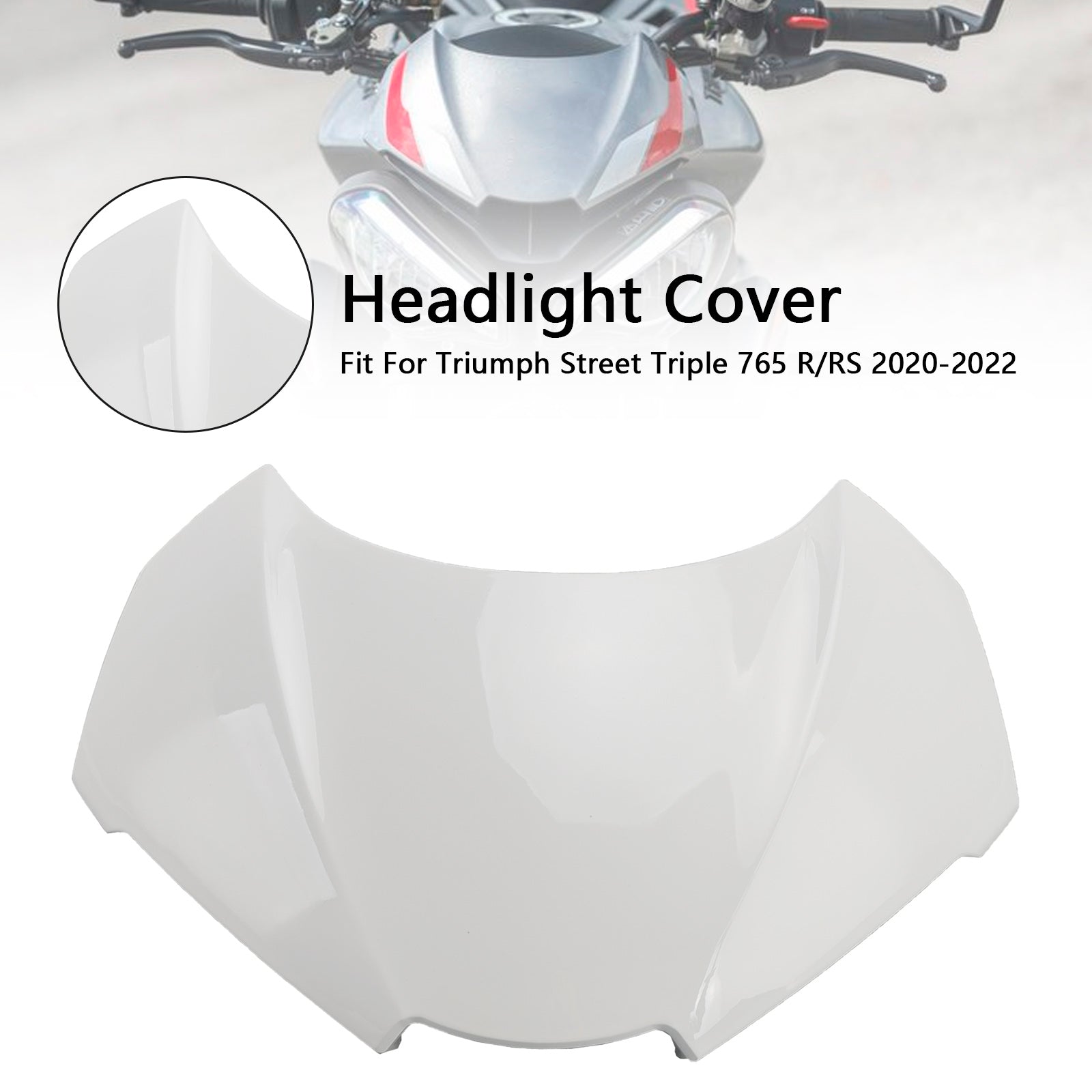 2020-2022 Street Triple 765 R/RS Front Nose Headlight Cover Fairing