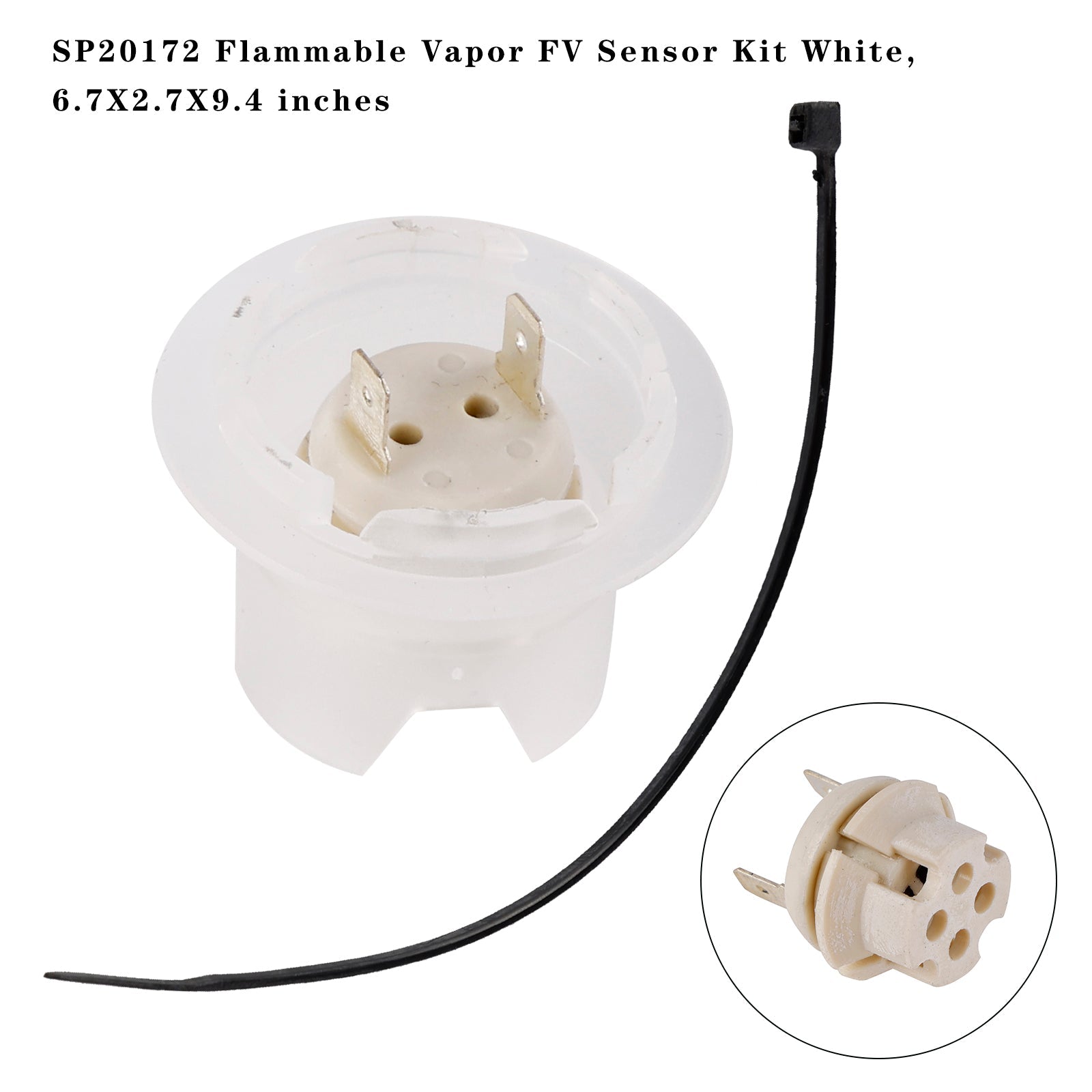 SP20172 Flammable Vapor FV Sensor Kit White 6.7X2.7X9.4 inches