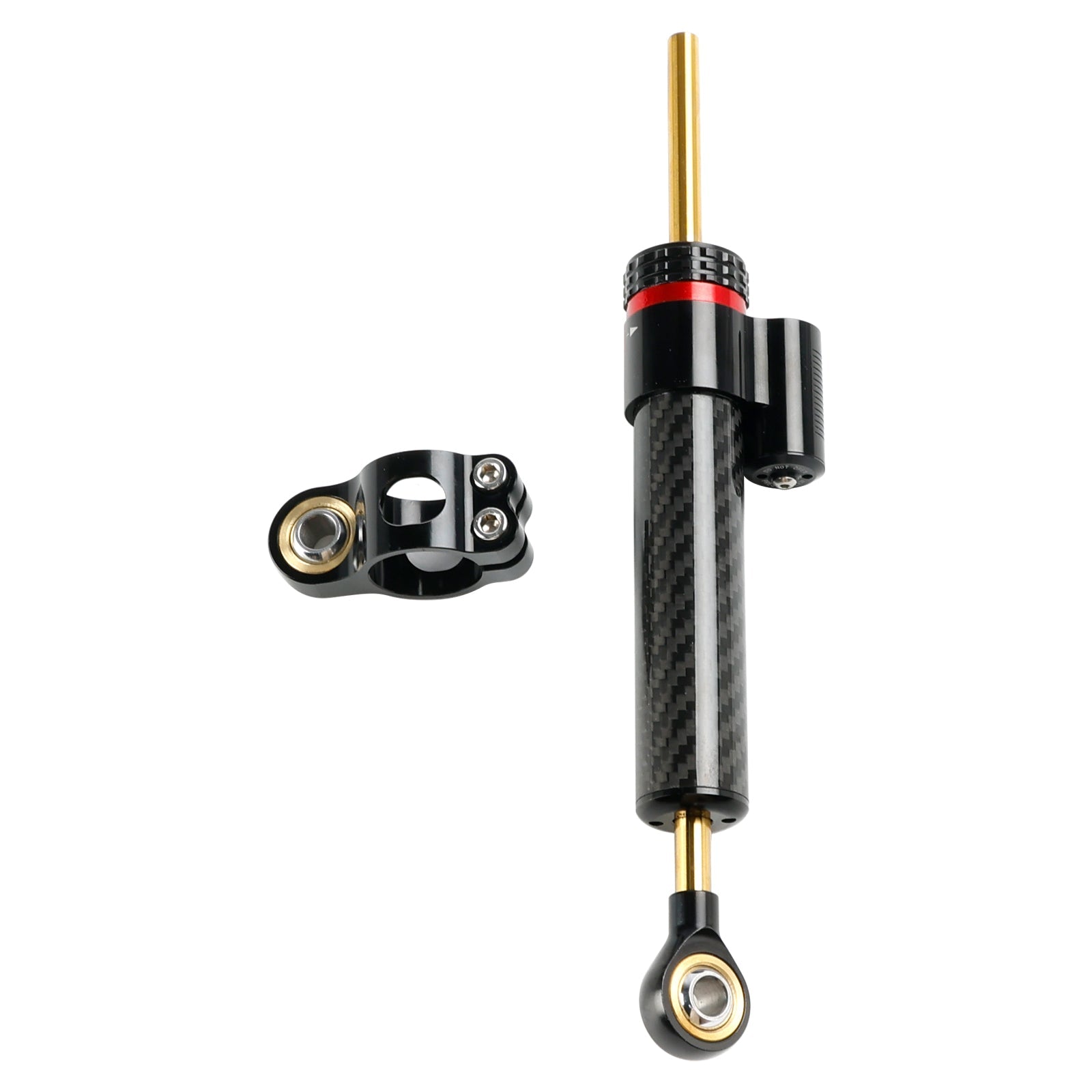 범용 오토바이 용 스티어링 댐퍼 스태빌라이저 브래킷 장착 키트