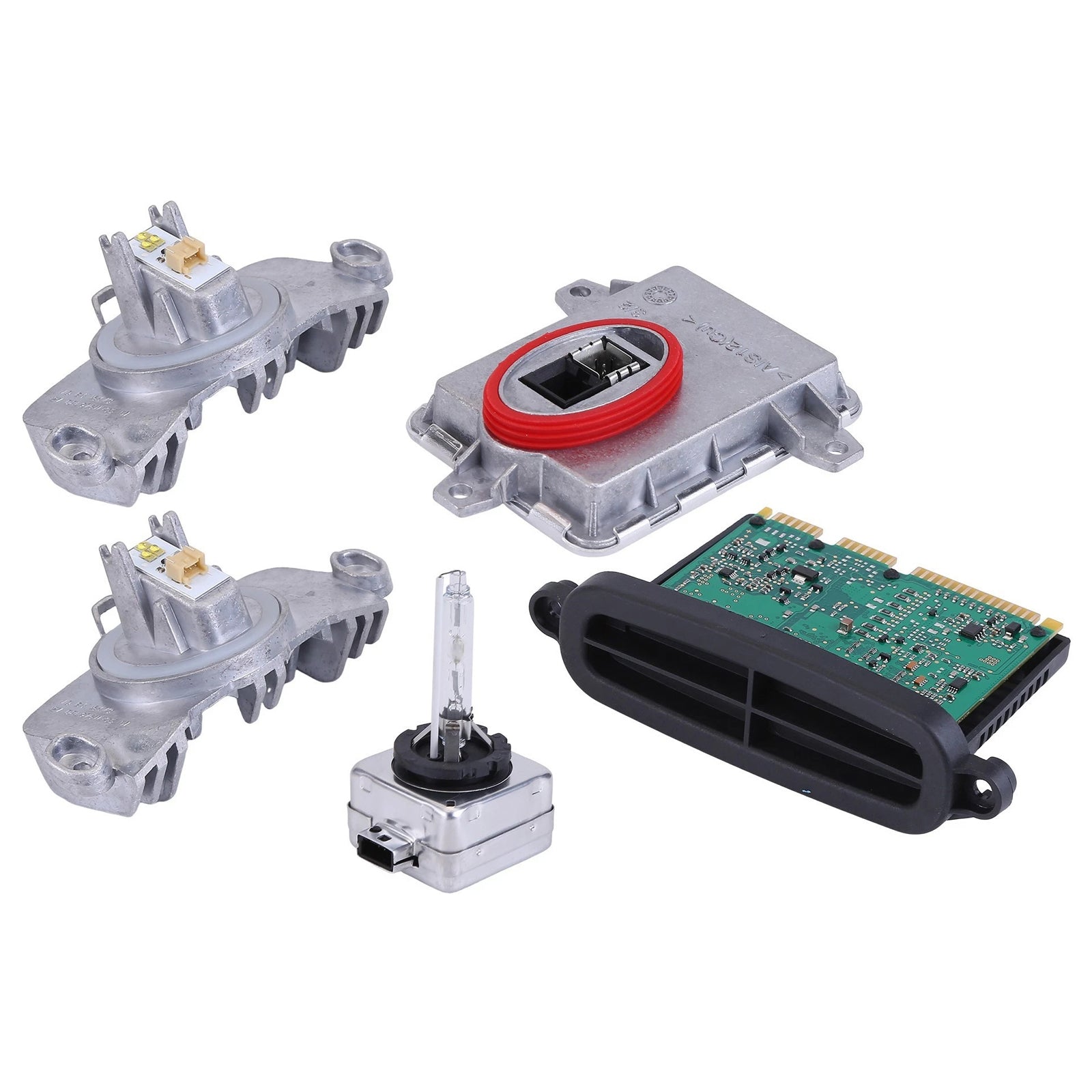2012-2015 BMW 328i xDrive Adaptive Xenon Ballast Control Module Kit 63117398766 63117311243
