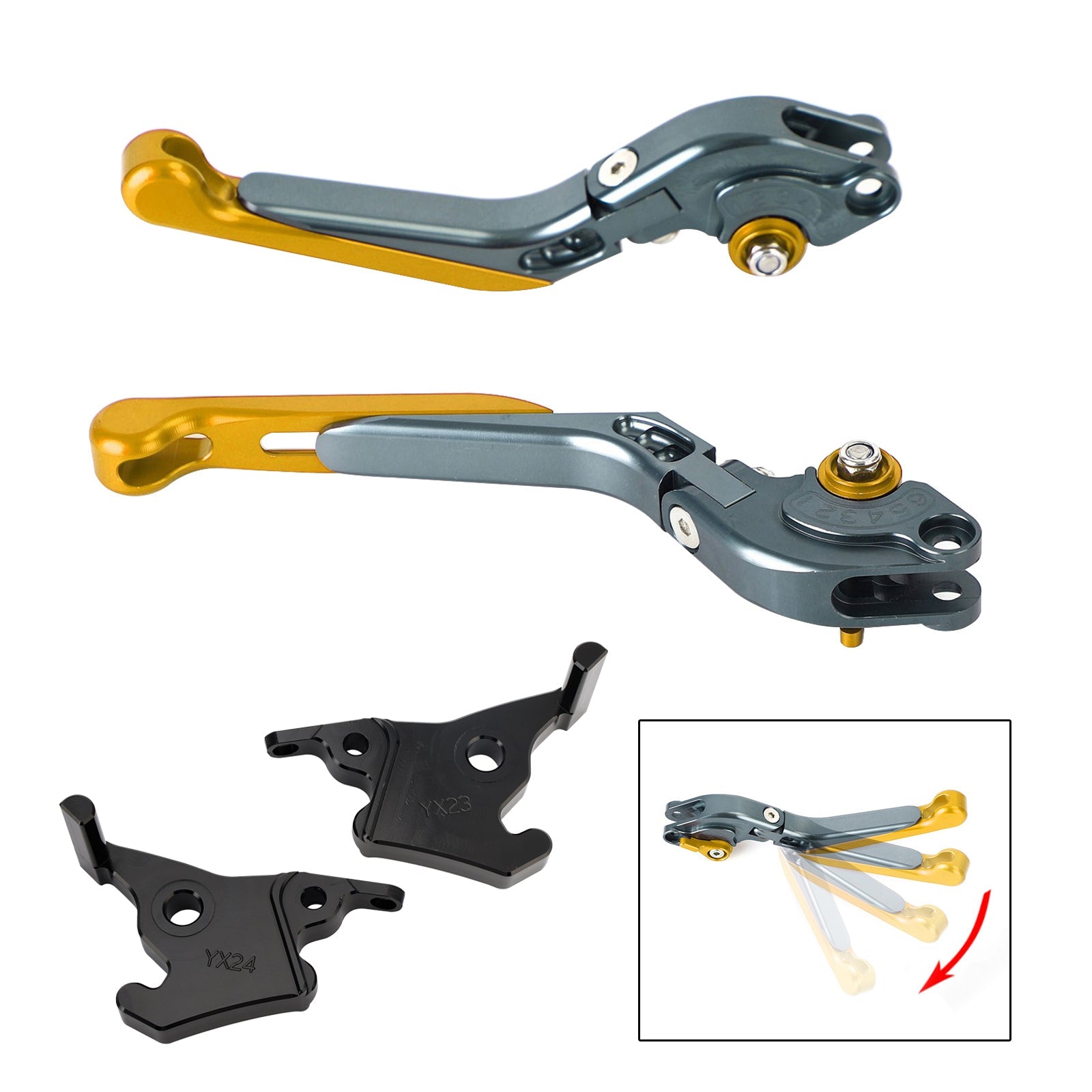Adjustable Clutch Brake Lever fit for YAMAHA XMAX 300 2023-2025