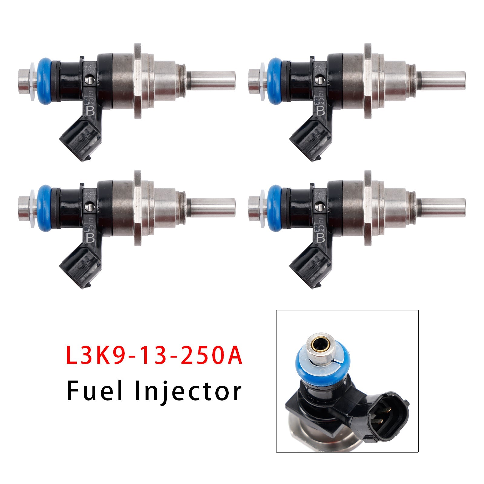2007/01-2013/03 Mazda CX-7 ER 2.3 MZR DiSi Turbo 2261 ccm, 175 KW, 238 PS 4PCS Fuel Injector L3K913250A FJ778