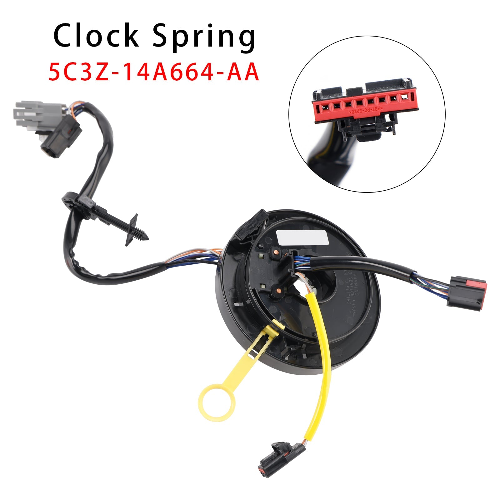 5C3Z-14A664-AA Steering Wheel Reel Clock Spring For Ford F-250 350 Super Duty