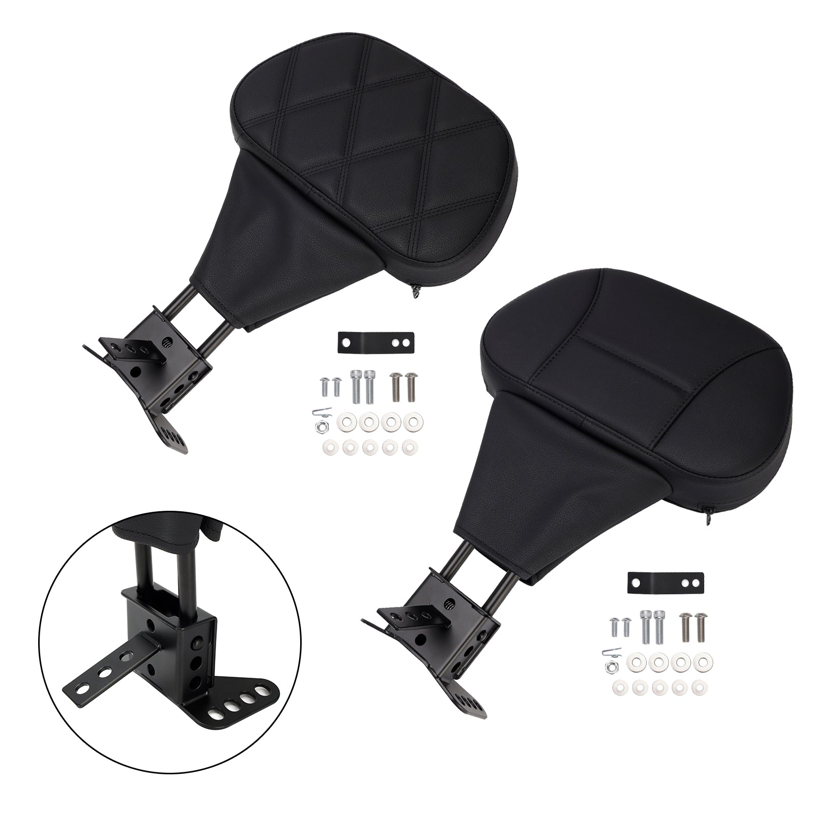 1988-2008 Street Electra Road Glide Road King Tri Glide Driver Backrest pad