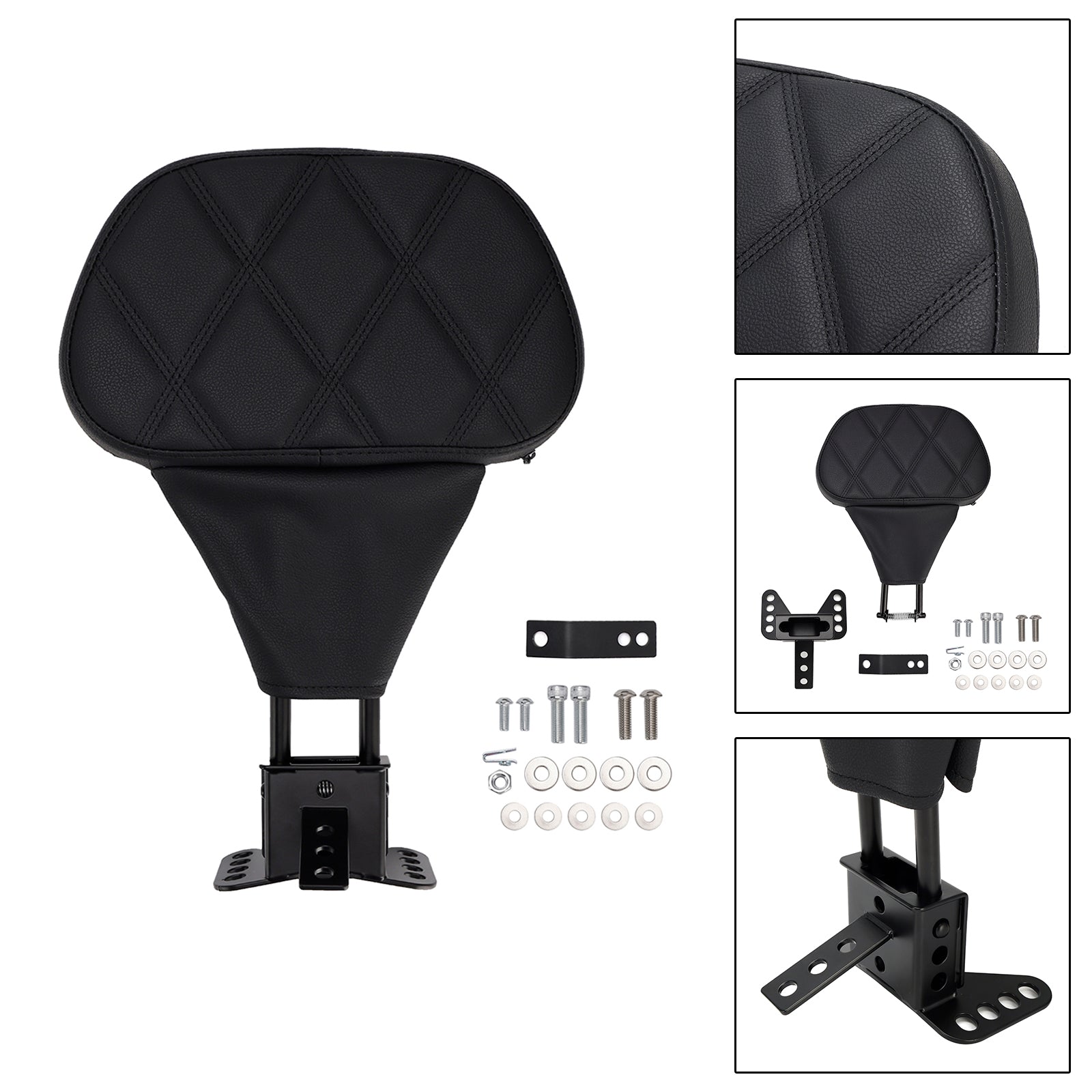 1988-2008 Street Electra Road Glide Road King Tri Glide Driver Backrest pad