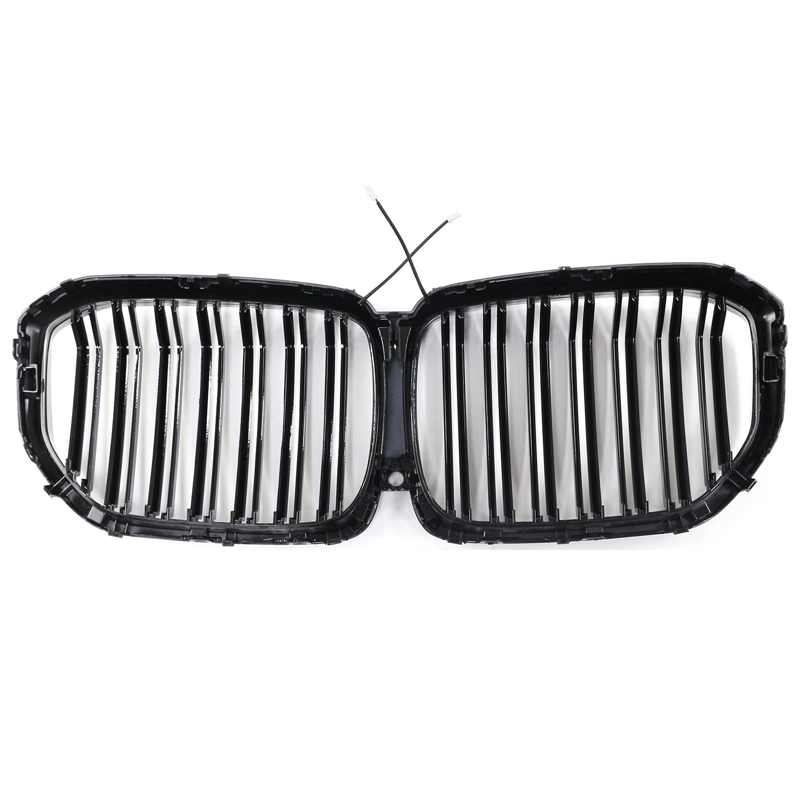 Double Slat Black Front Kidney Grille Fit BMW X5 G05 2019-2022 M-Performance