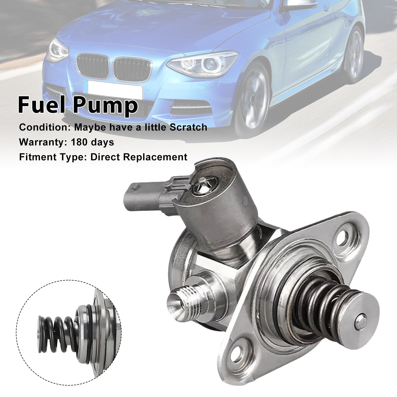 High Pressure Fuel Pump 13518604231 Fit BMW 335i 435i 640i 740Li xDrive