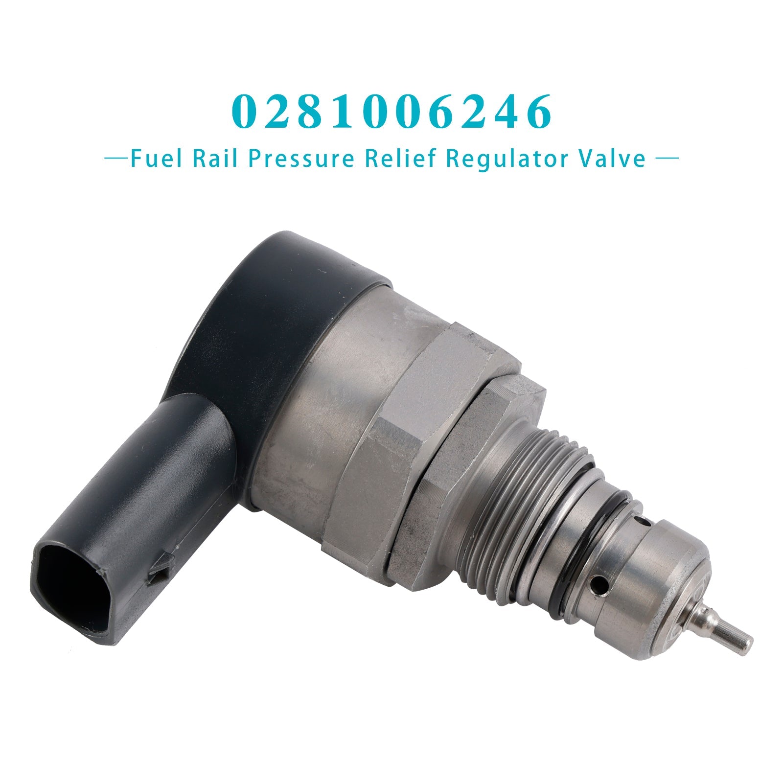 03.2012-02.2017 BMW 5 Touring (F11) M 550 d xDrive 280 381 2993 Fuel Rail Pressure Relief Regulator Valve 0281006246