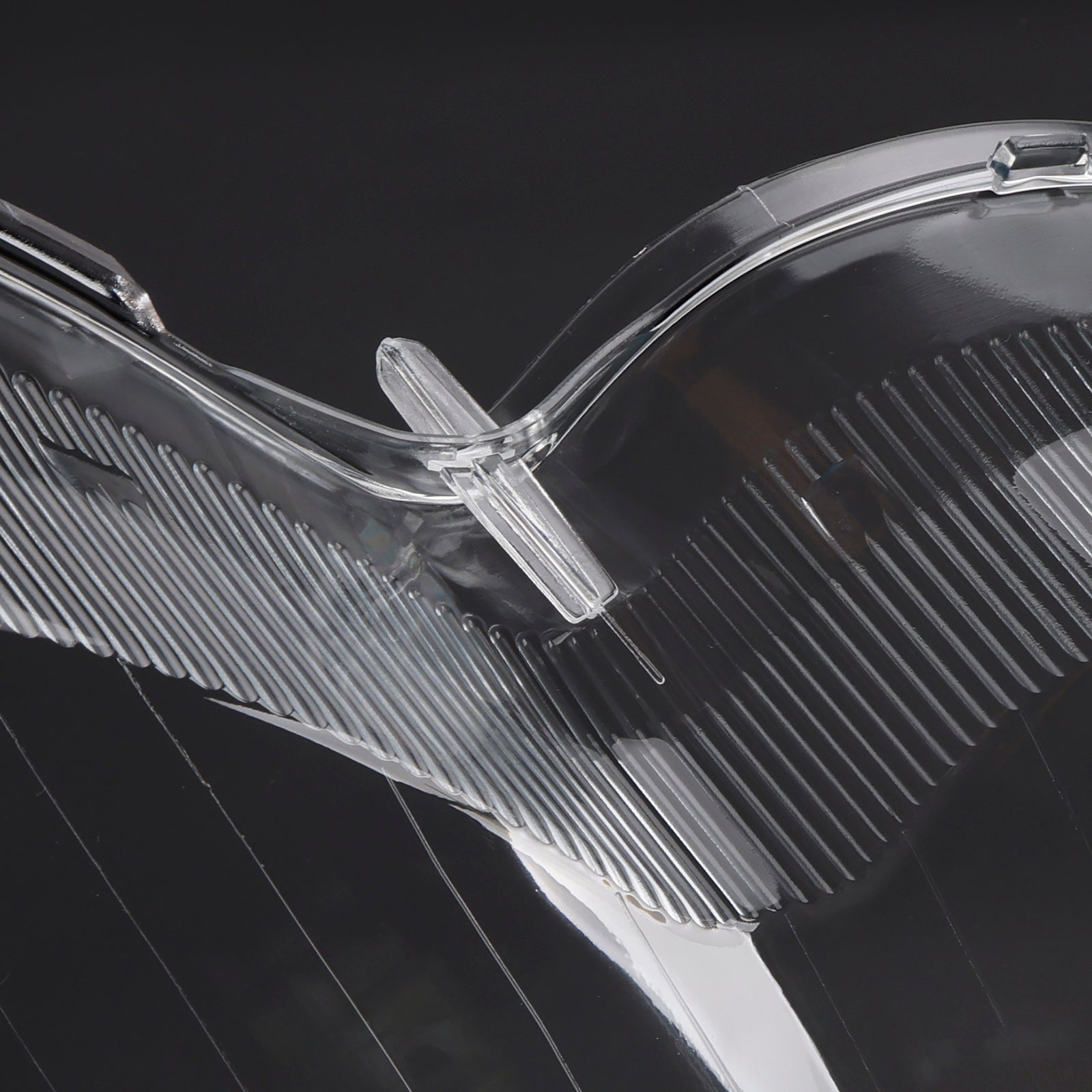 2003-2008 Benz W230/R230 SL500 SL600 2Pcs Headlight Shell Lens Cover+Glue