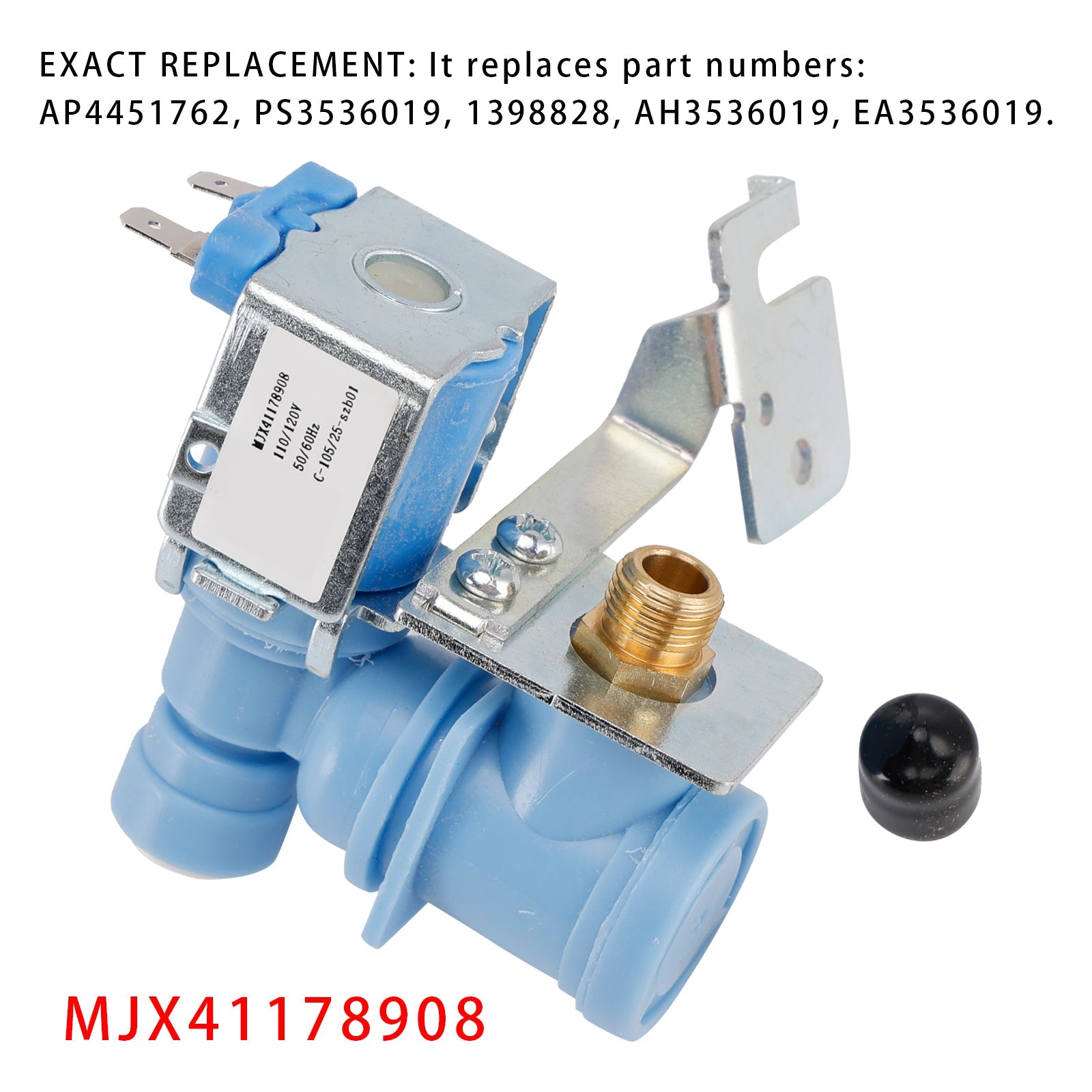 MJX41178908 PS3536019 Water Valve For LG Refrigerator Replacement AP4451762