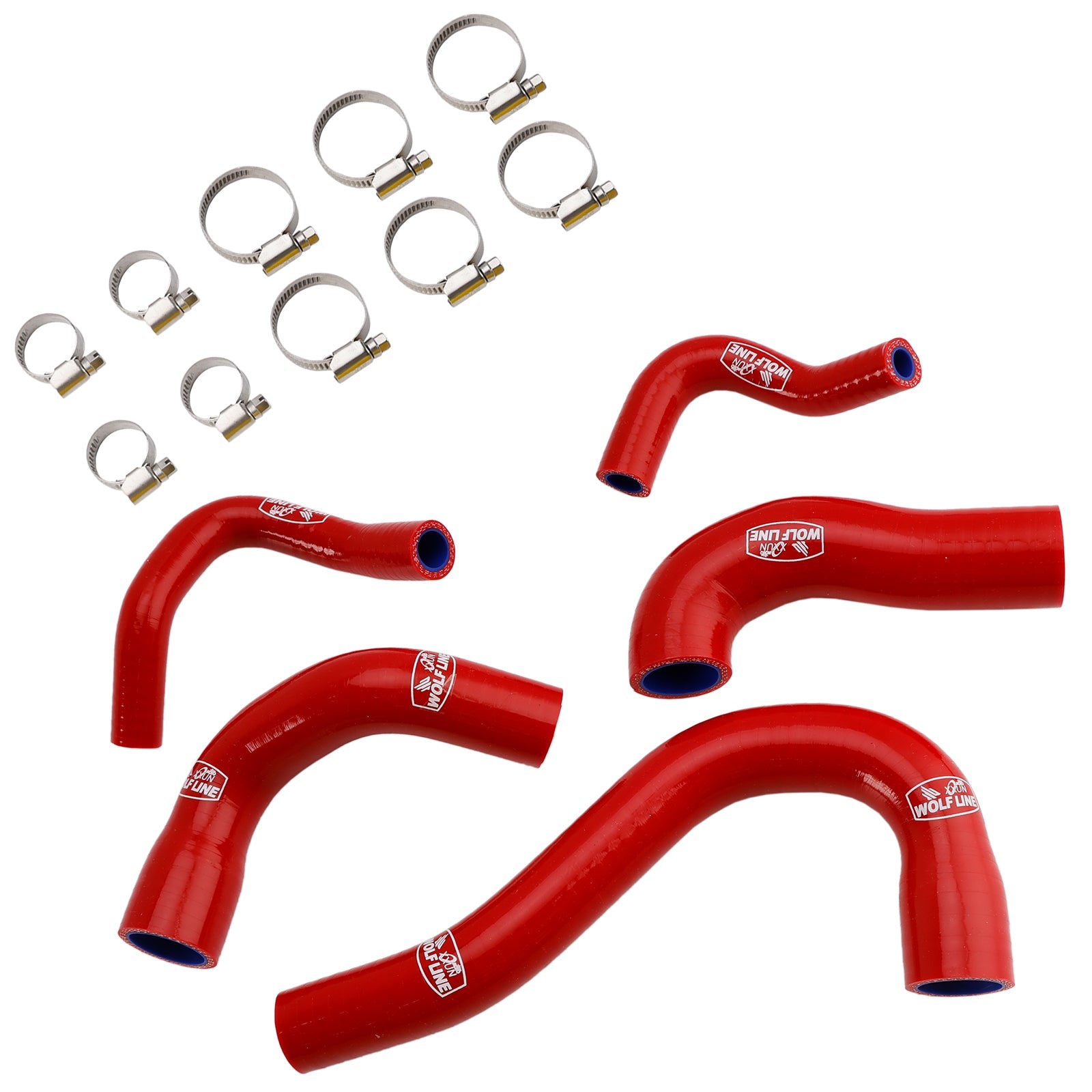 Silicone Radiator coolant Hose For Yamaha MT-09 XSR900 Tracer 9/GT all years