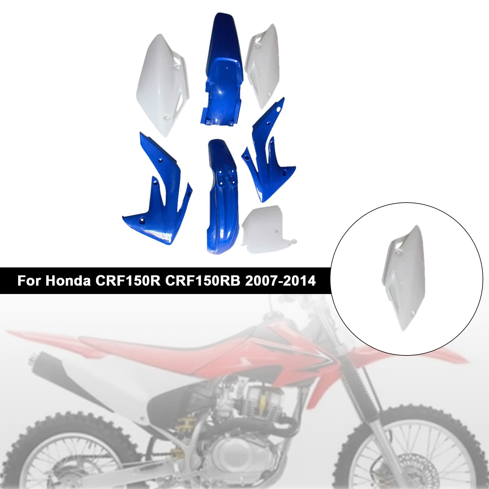 2007-2014 Honda CRF150R/RB Body Plastic Kit Fender Fairing