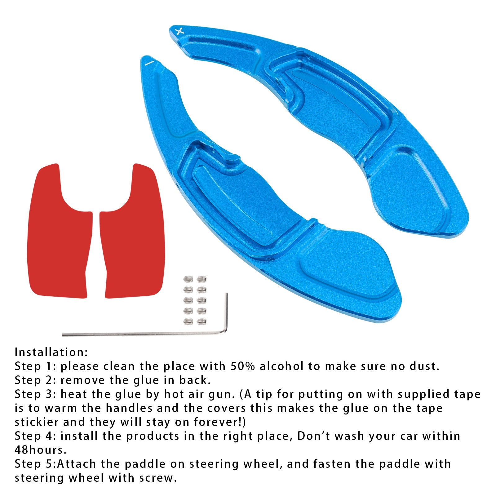 Steering Wheel Paddle Shifter Extension For Acura MDX RDX TLX Aluminium
