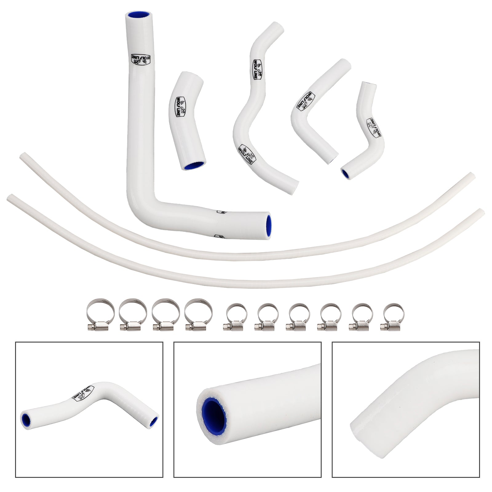 2023-2025 Suzuki GSX-8S Silicone Radiator coolant Hose