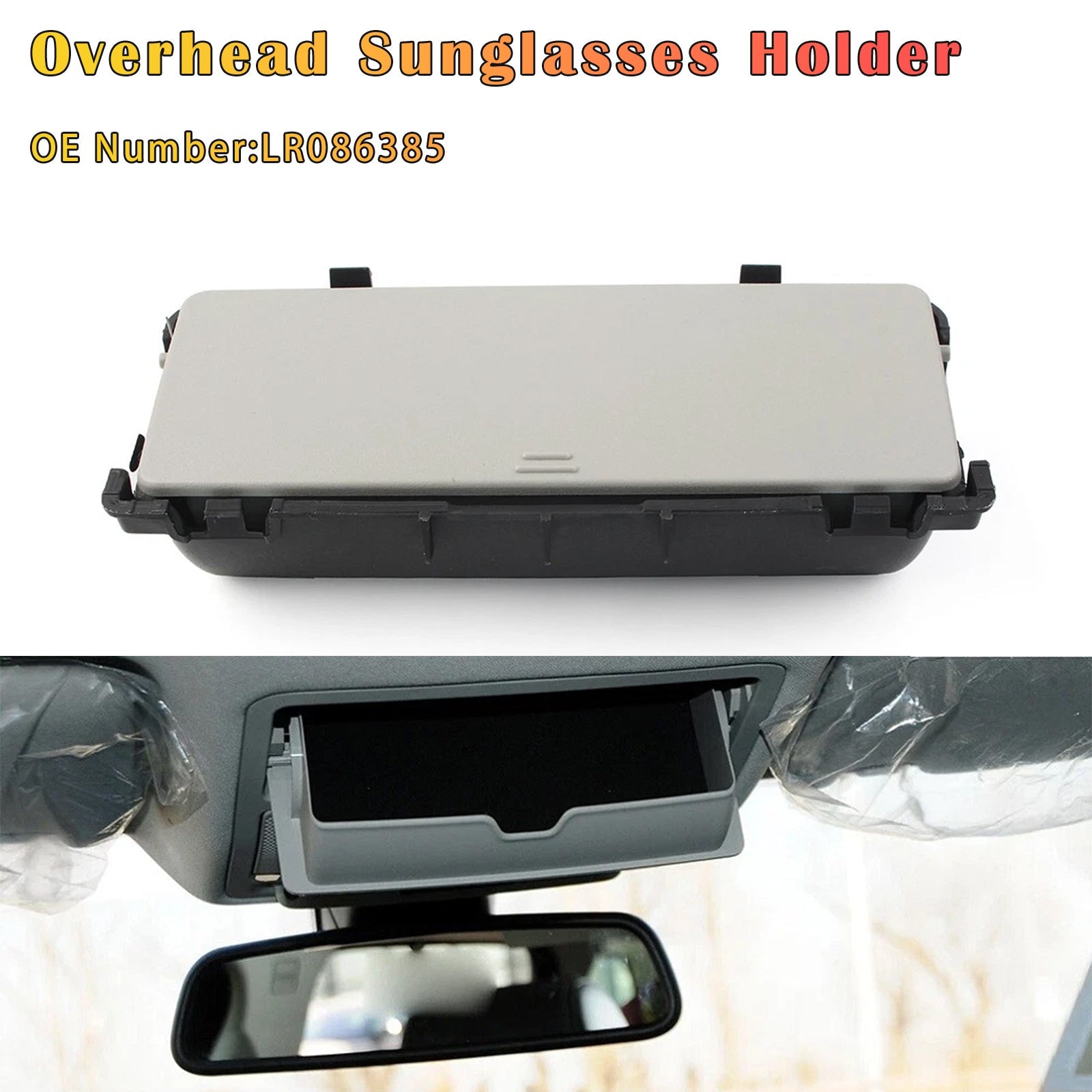 Overhead Sunglasses Holder LR086385 For Discovery Sport Range Rover Evoque