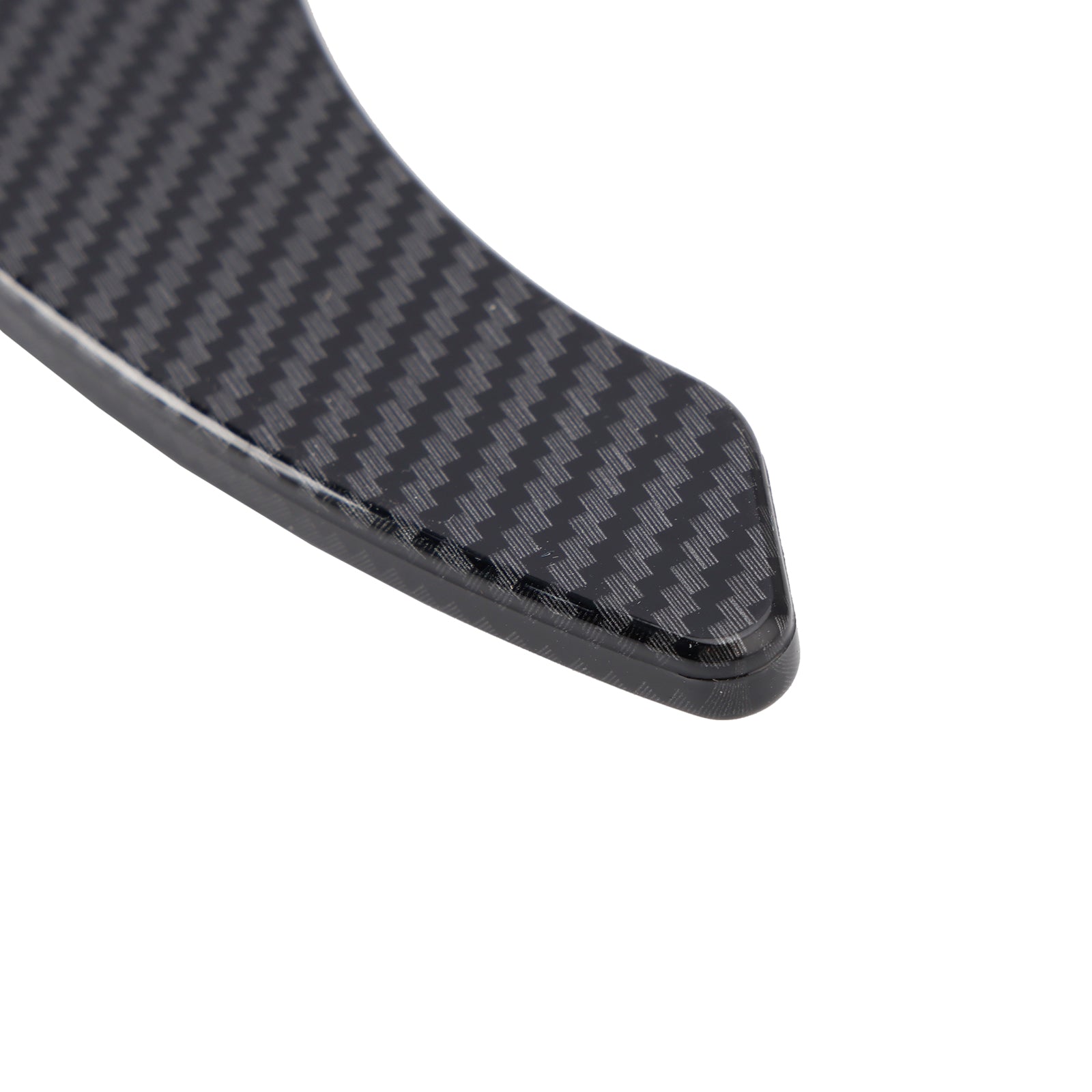 Carbon Look Steering Wheel Paddle Shifter Extension Covers Fit VW MK7 Golf