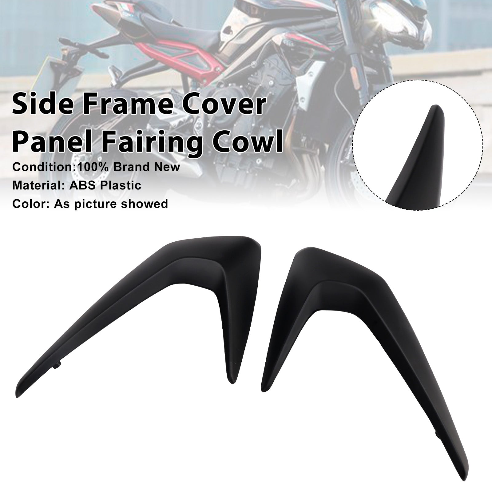 2020-2022 Street Triple 765 R/RS Side Frame Cover Panel Fairing